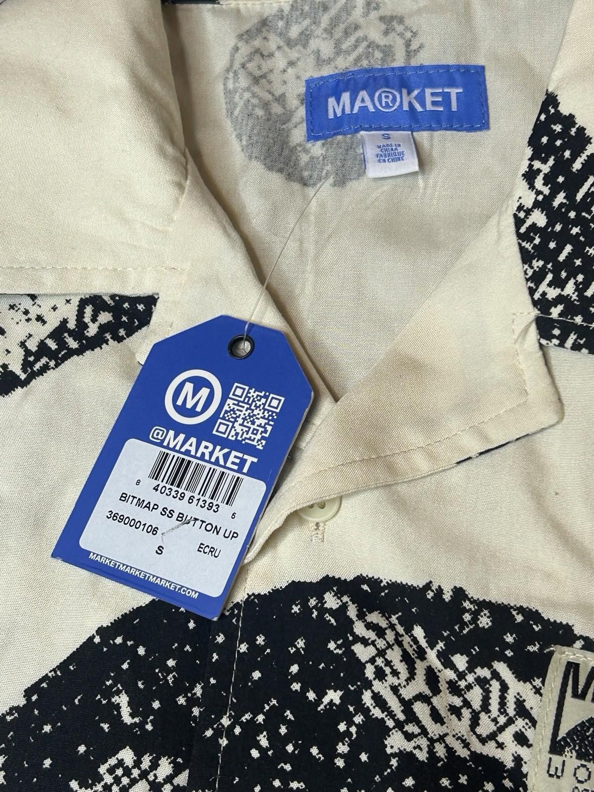 Other Market Studios Bitmap Button Up Mens Small Chinatown NWT Size US S / EU 44-46 / 1 - 6 Thumbnail