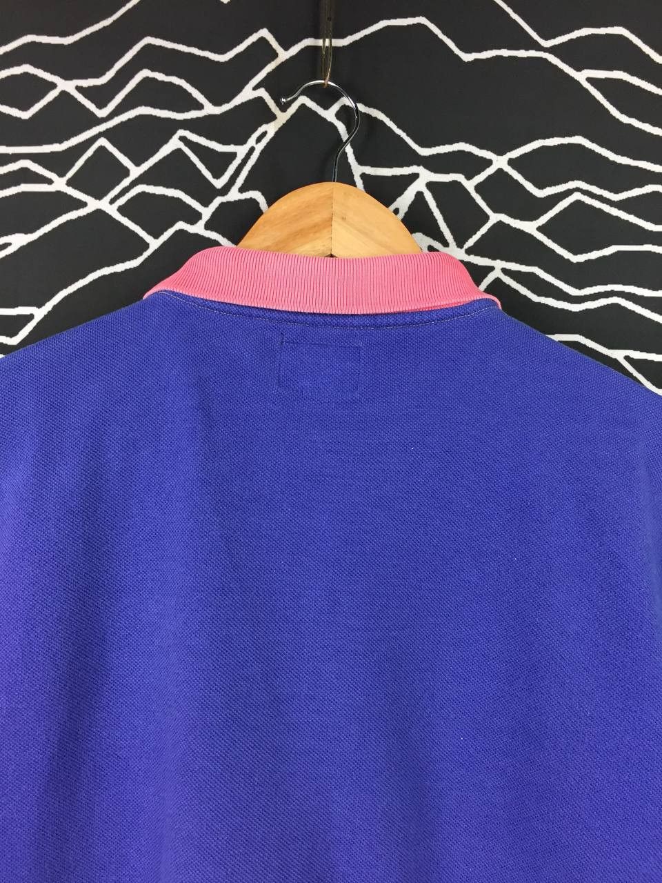 Benetton Vtg Benetton Formula 1 Golf Members Color Block Polo Tee Size US L / EU 52-54 / 3 - 8 Thumbnail