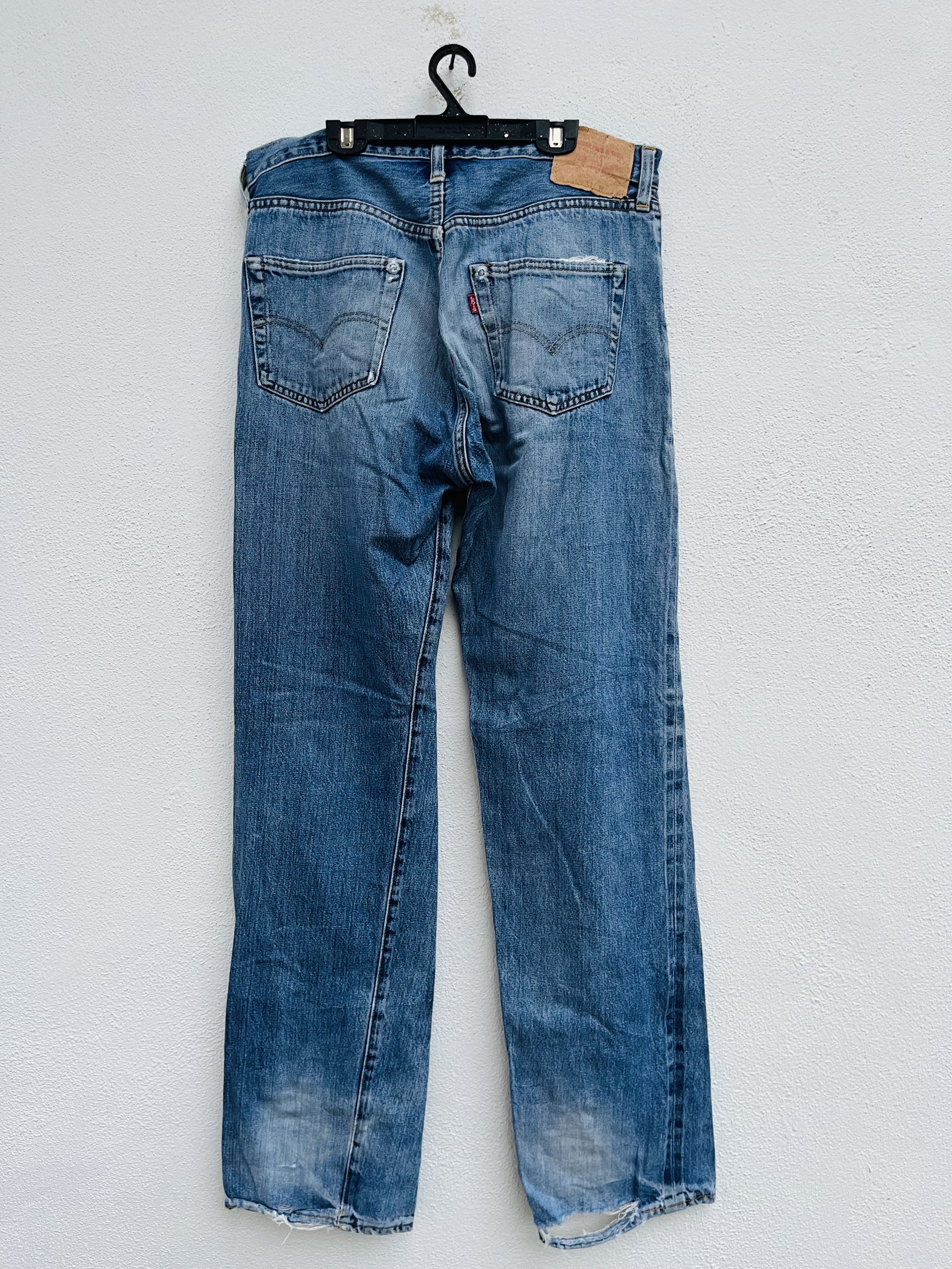 Levi's Vintage Clothing × Vintage Vintage 60s Levis Big E Distressed Fashion Style Size US 32 / EU 48 - 2 Thumbnail