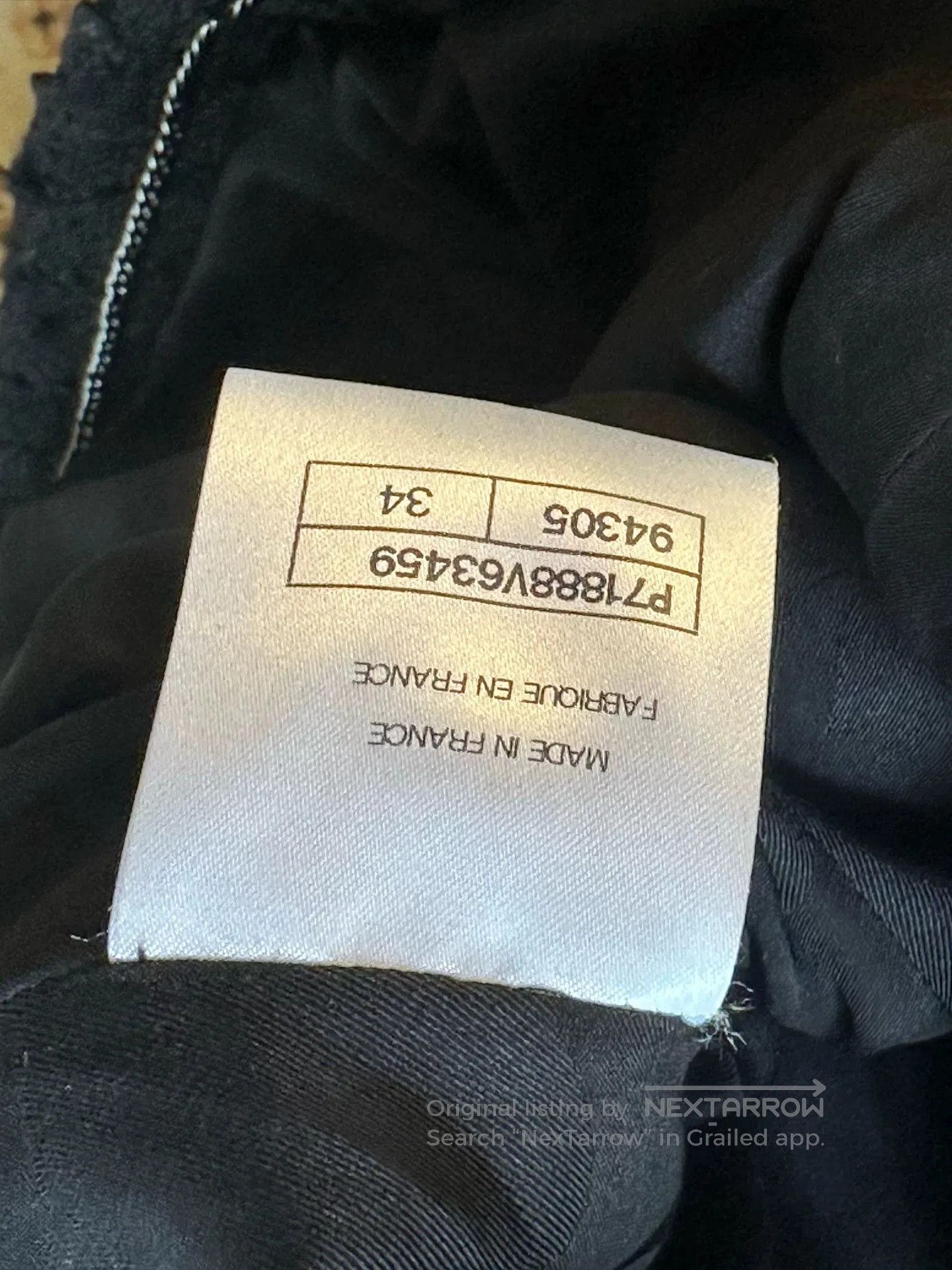 Chanel Chanel 2022 Black Pearl Crystal Jacket. Size US XS / EU 42 / 0 - 4 Thumbnail