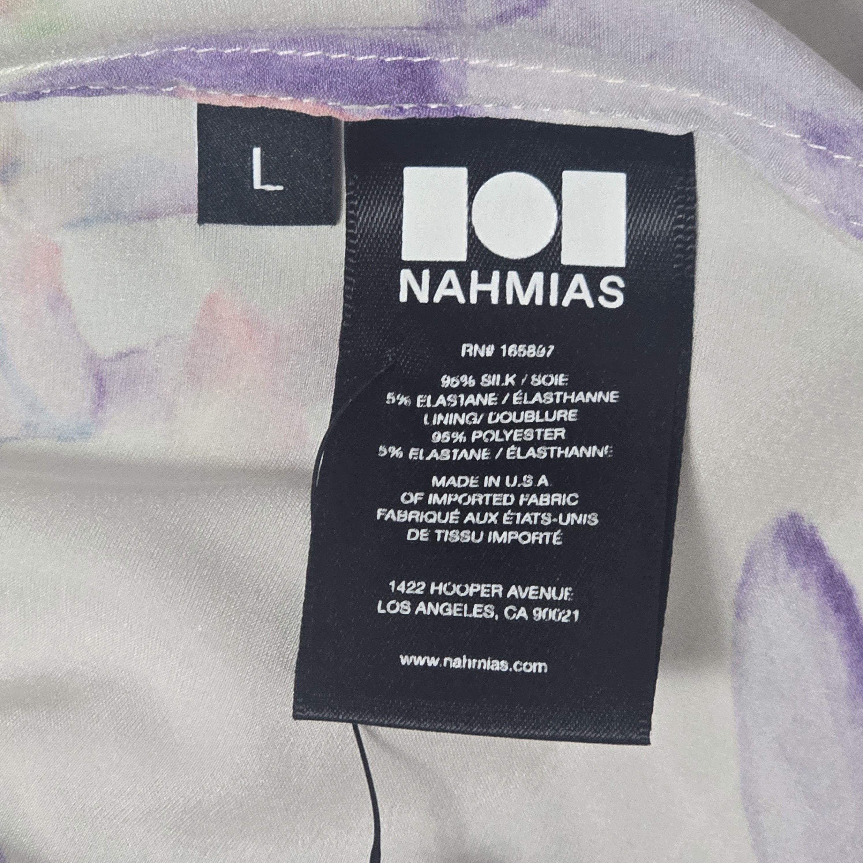 Nahmias Bunny silk shirt Size US L / EU 52-54 / 3 - 7 Thumbnail