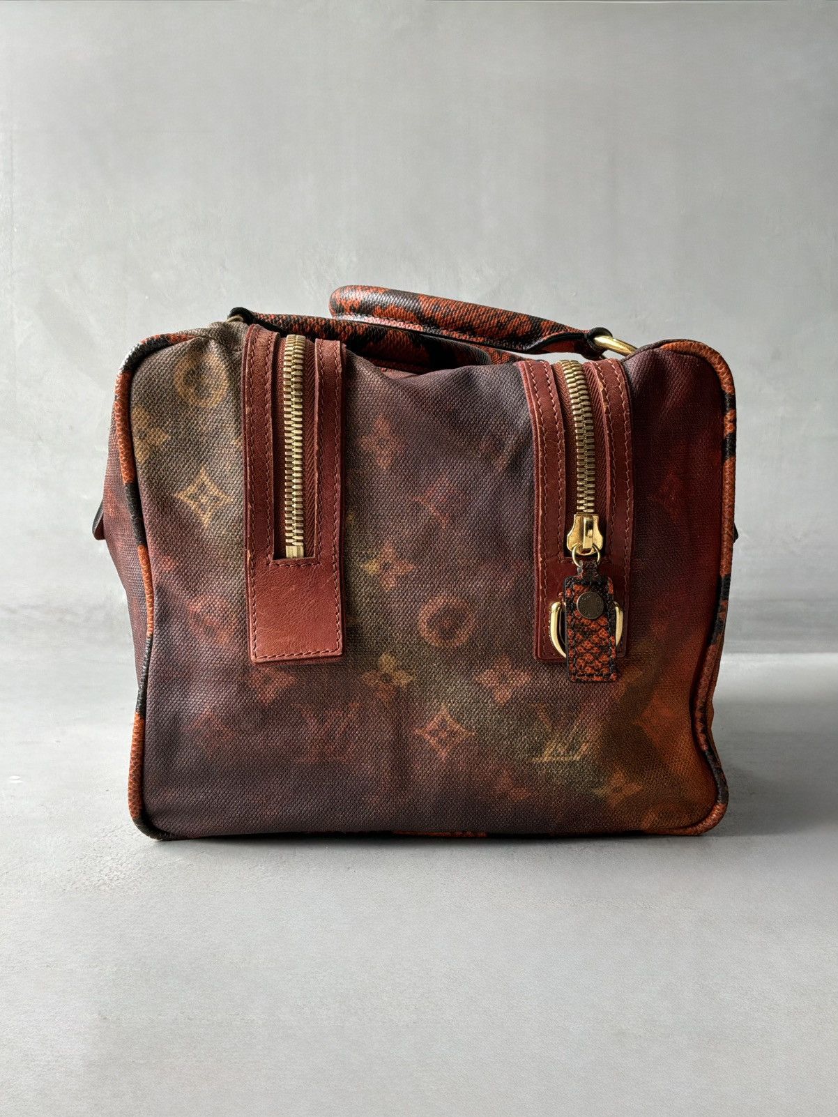 Louis Vuitton Louis Vuitton x Richard Prince - Red Mono/Snakeskin Handbag Size ONE SIZE - 8 Thumbnail