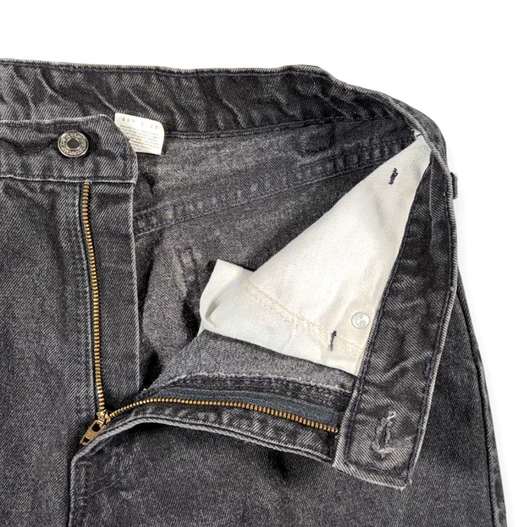 Levi's VINTAGE Levi's 550 Jeans Mens 30x34 Black Relaxed Denim USA 90s Orange Tab 5-Pocket Size US 30 / EU 46 - 4 Thumbnail