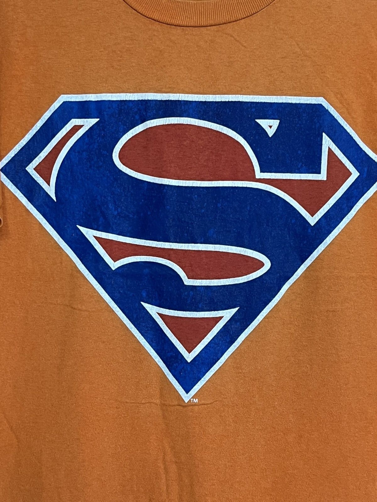 DC Comics DISTRESED🔥VINTAGE 90s SUPERMAN ICONIC LOGO 1997 TEE SHIRT Size US M / EU 48-50 / 2 - 3 Thumbnail