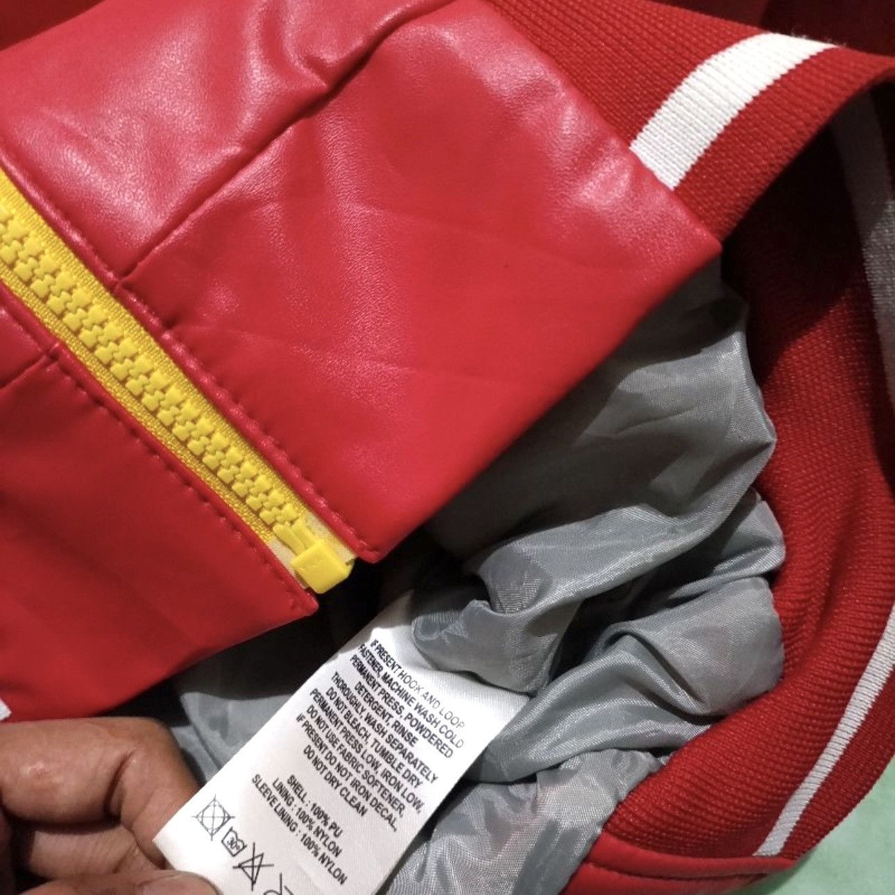 Polo Ralph Lauren ✨RARE✨ Polo Ralph Lauren Soccer Leather Jacket Size US M / EU 48-50 / 2 - 4 Thumbnail