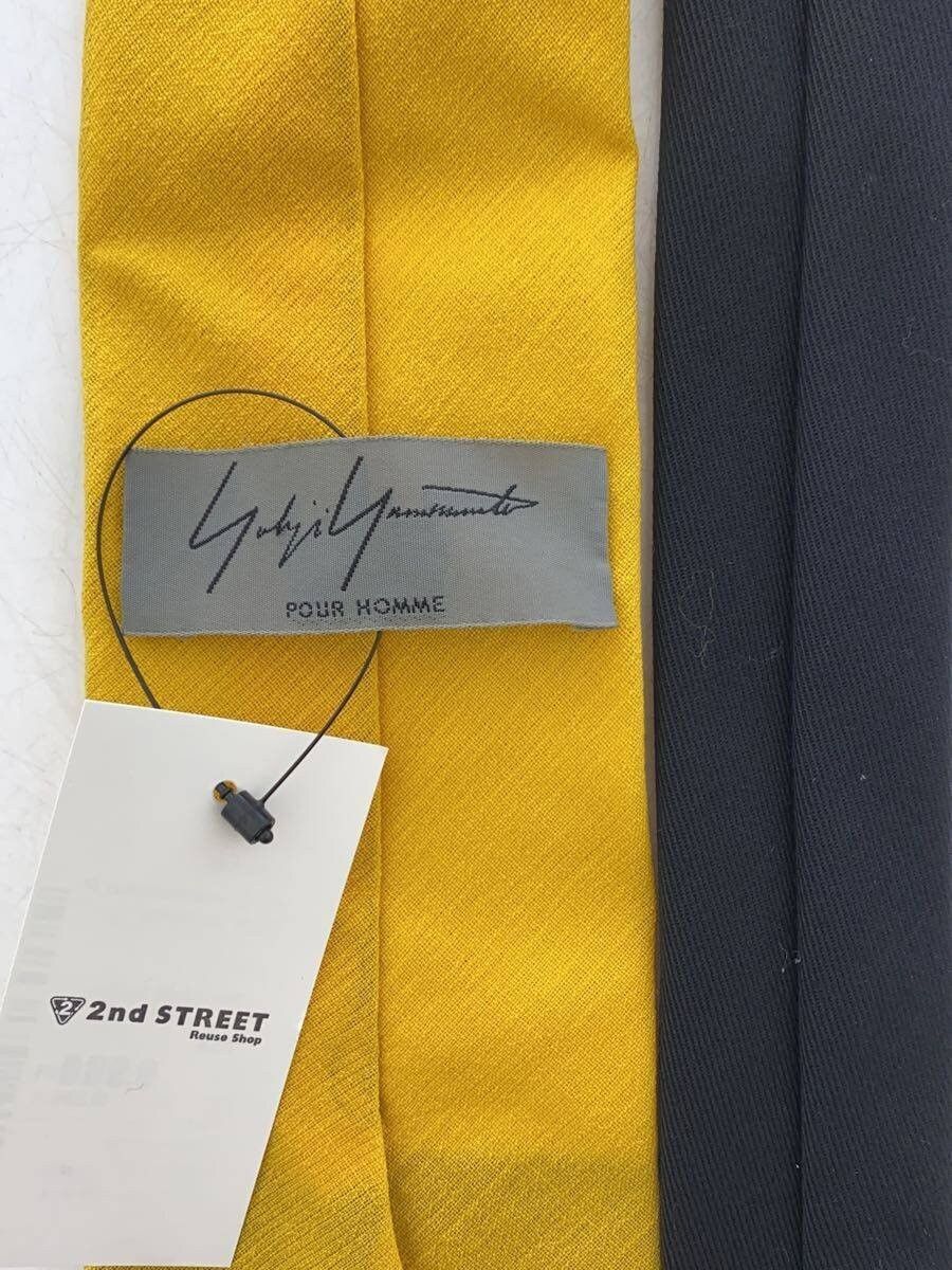 Yohji Yamamoto Striped Wool Tie Size ONE SIZE - 3 Thumbnail