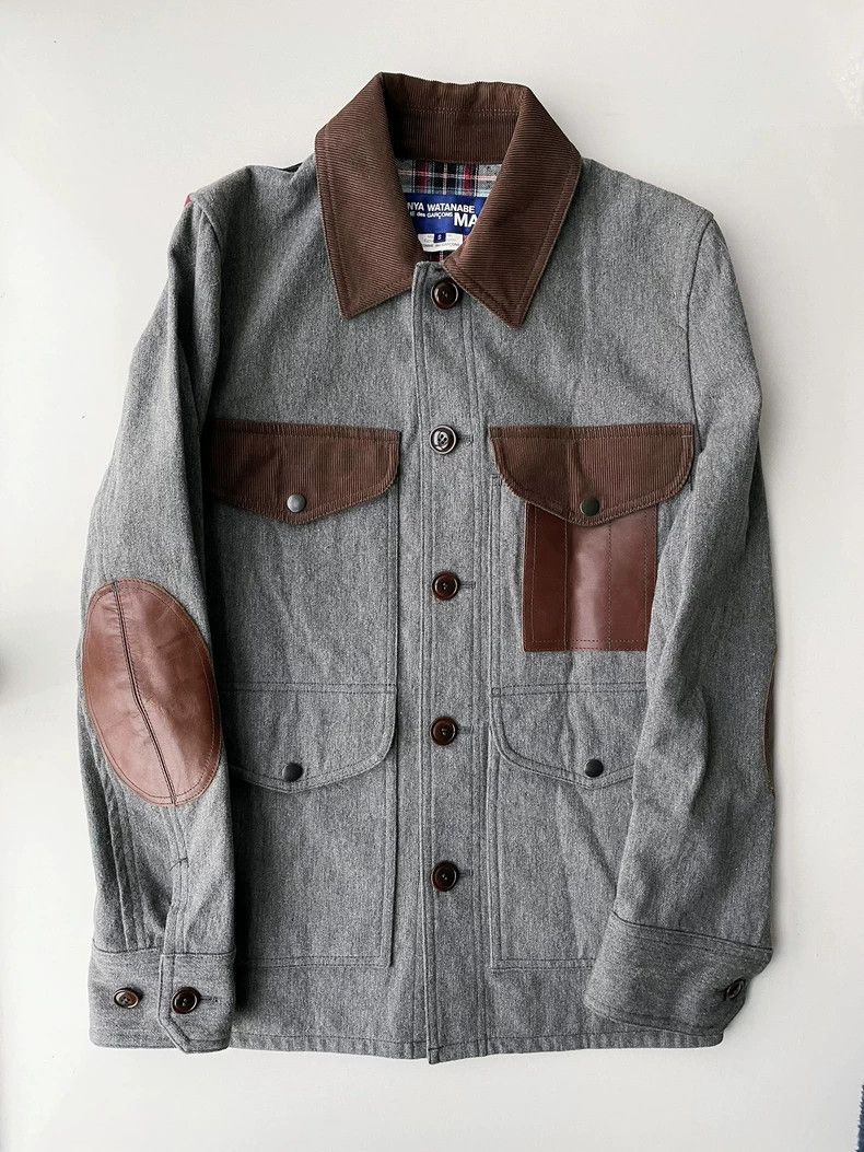 Junya Watanabe Junya Watanabe Leather Patch Jacket 2011AW- DMC Size US S / EU 44-46 / 1 - 1 Thumbnail