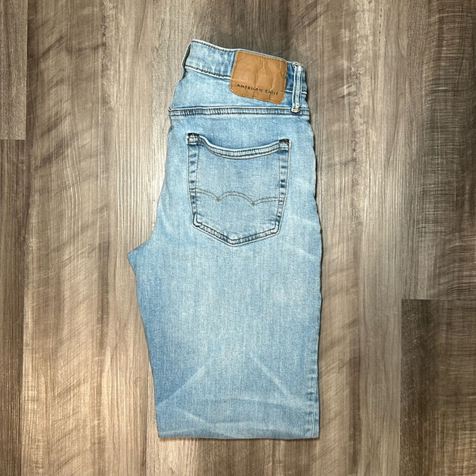 American Eagle Outfitters American Eagle AirFlex Athletic Jeans - 28x32 Size US 28 / EU 44 - 1 Thumbnail