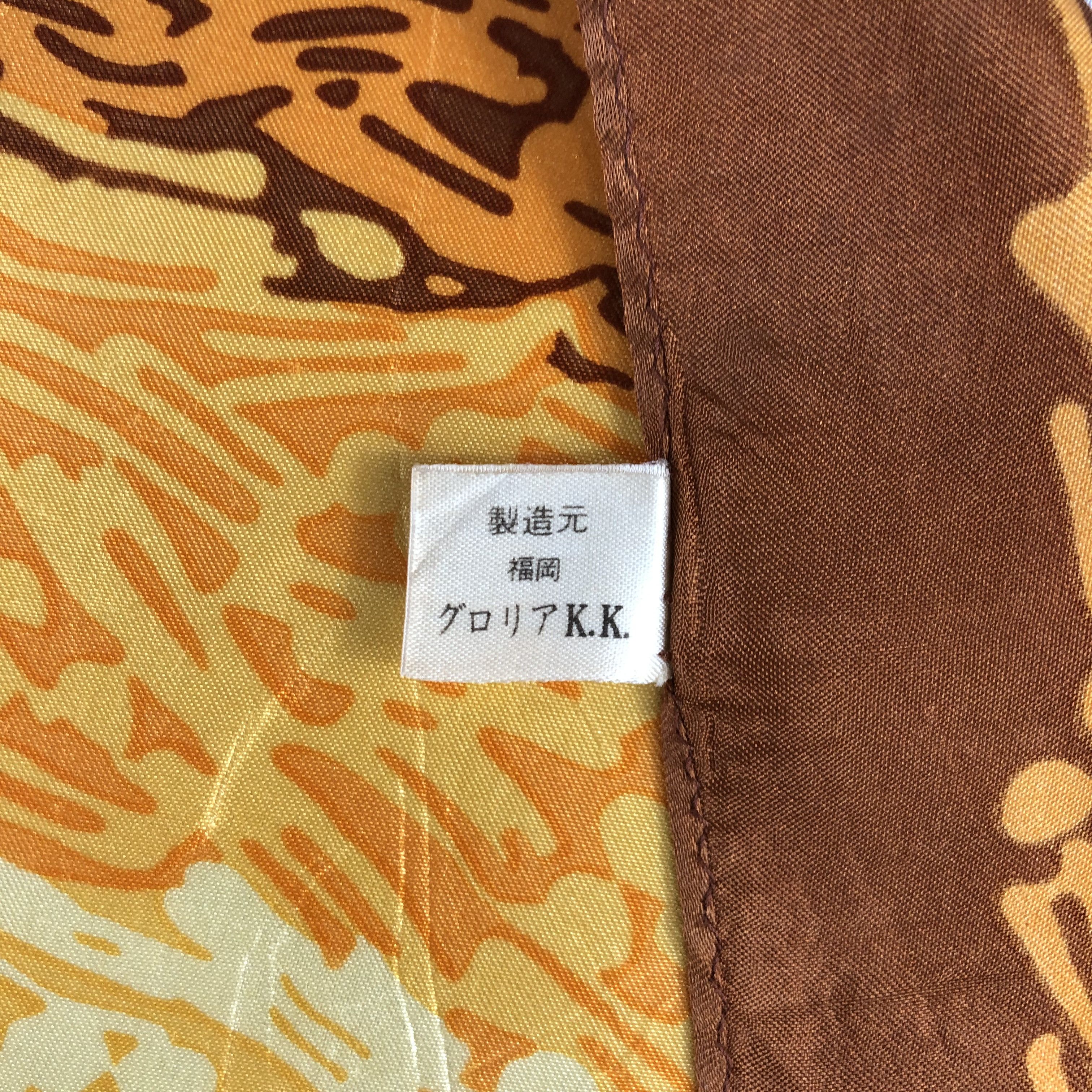 Vintage Vintage Sylvie Mallon Silk Scarf Size ONE SIZE - 6 Thumbnail