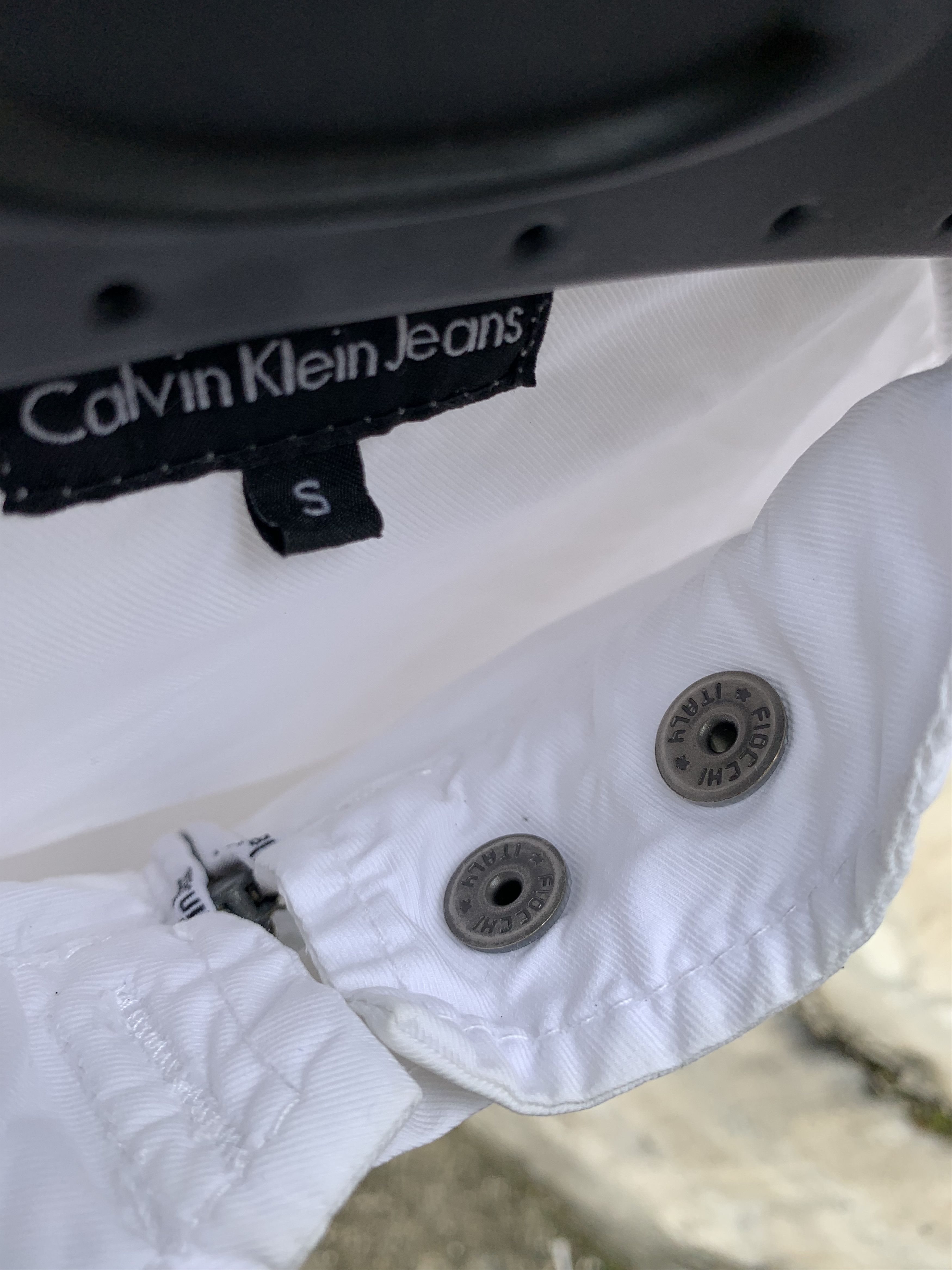 Calvin Klein Calvin Klein Jeans White Jacket Size S / US 4 / IT 40 - 7 Thumbnail