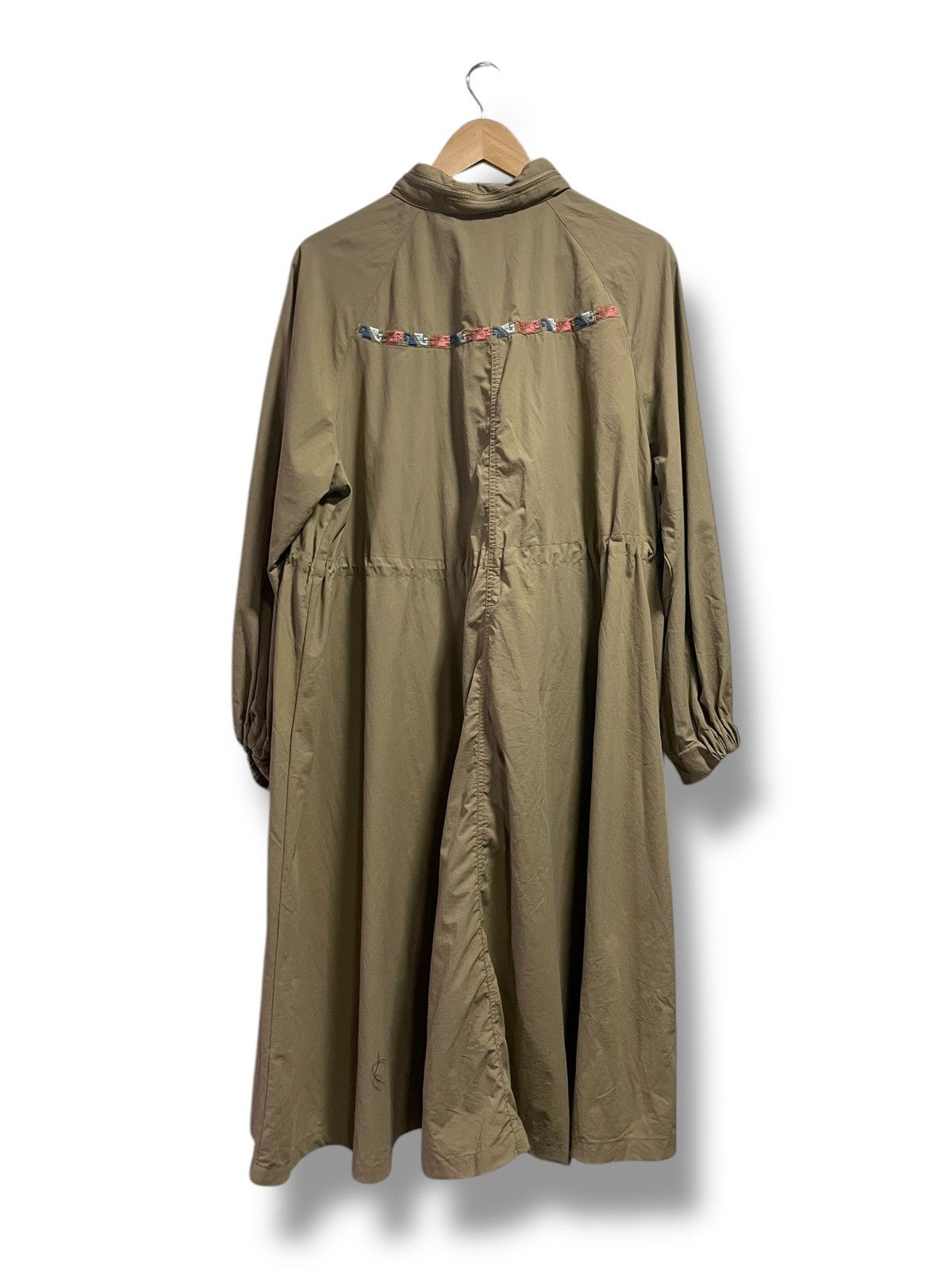 Japanese Brand × Vintage TITI CACA Nylon Long Outer Coat (72) Size ONE SIZE - 7 Thumbnail