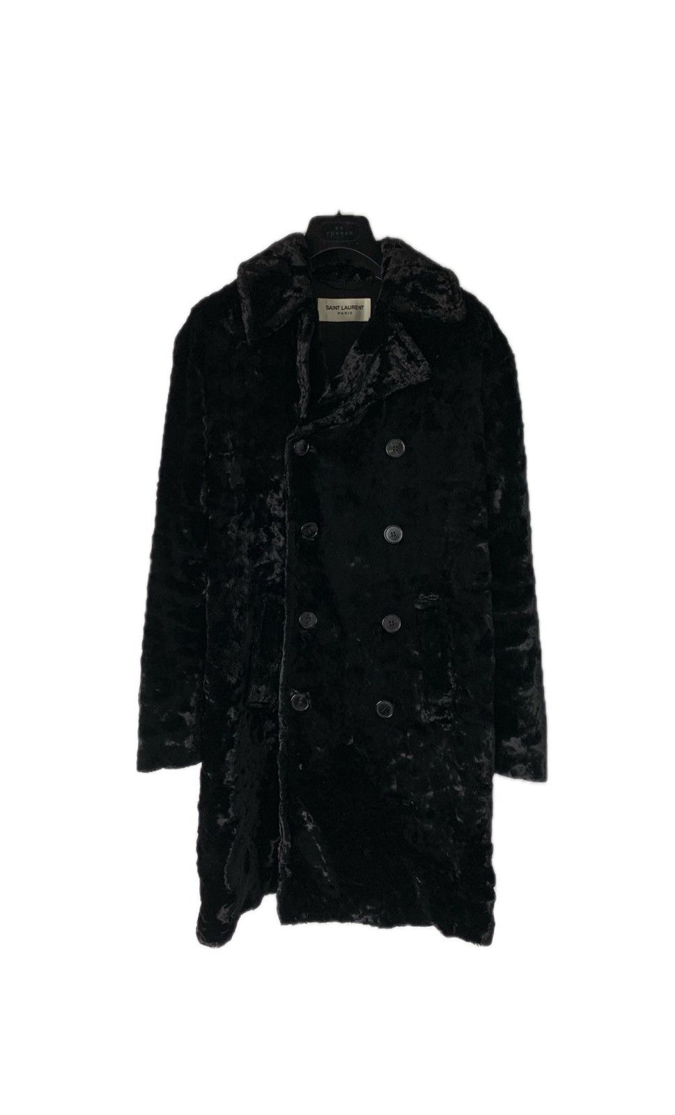 Saint Laurent Paris FW2016 1/1 Sample Fur Coat Double Breasted Size US L / EU 52-54 / 3 - 1 Thumbnail