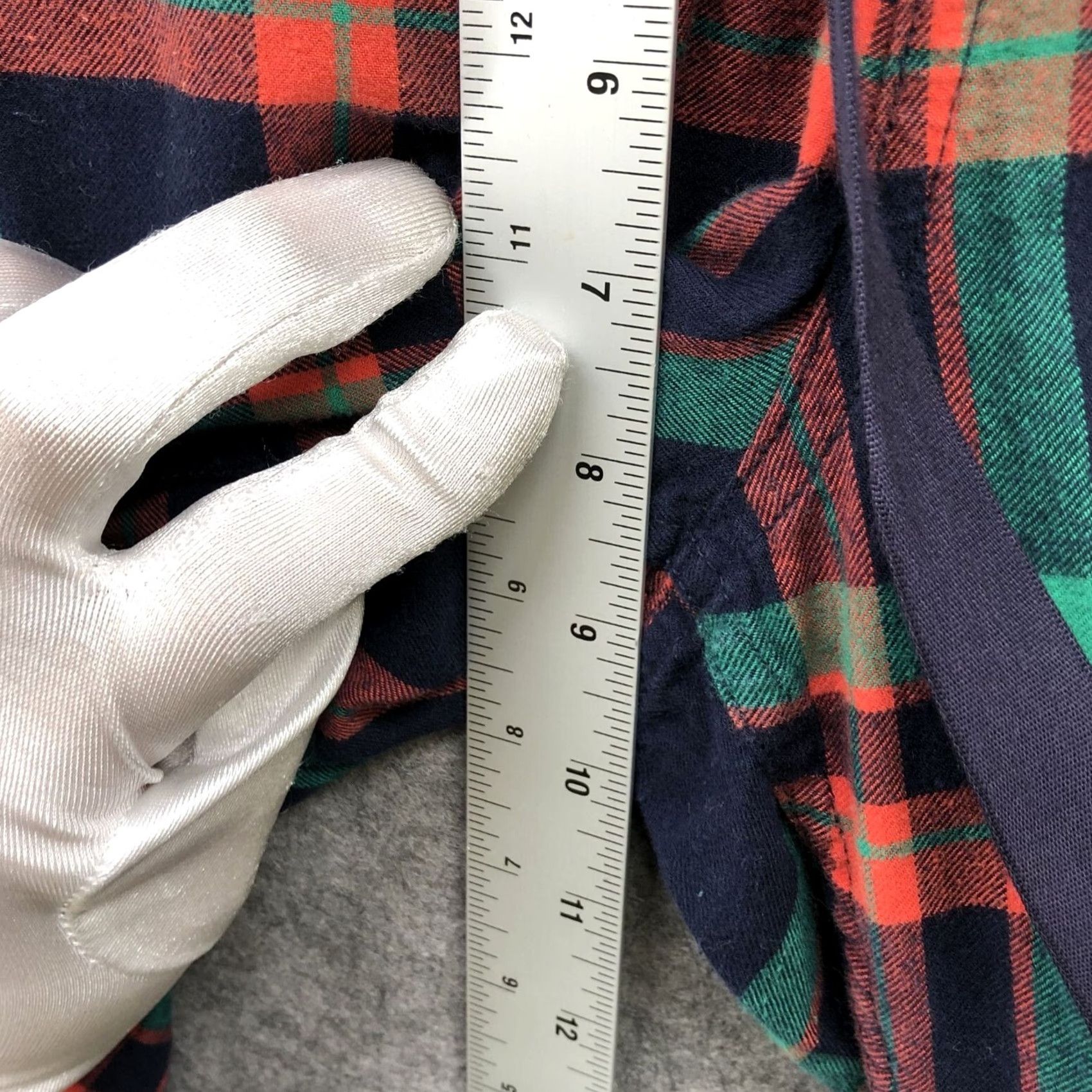 J.Crew J.CREW Pajama Pants Womens XS Flannel Plaid Holiday Cotton Size 26" / US 2 / IT 38 - 7 Thumbnail