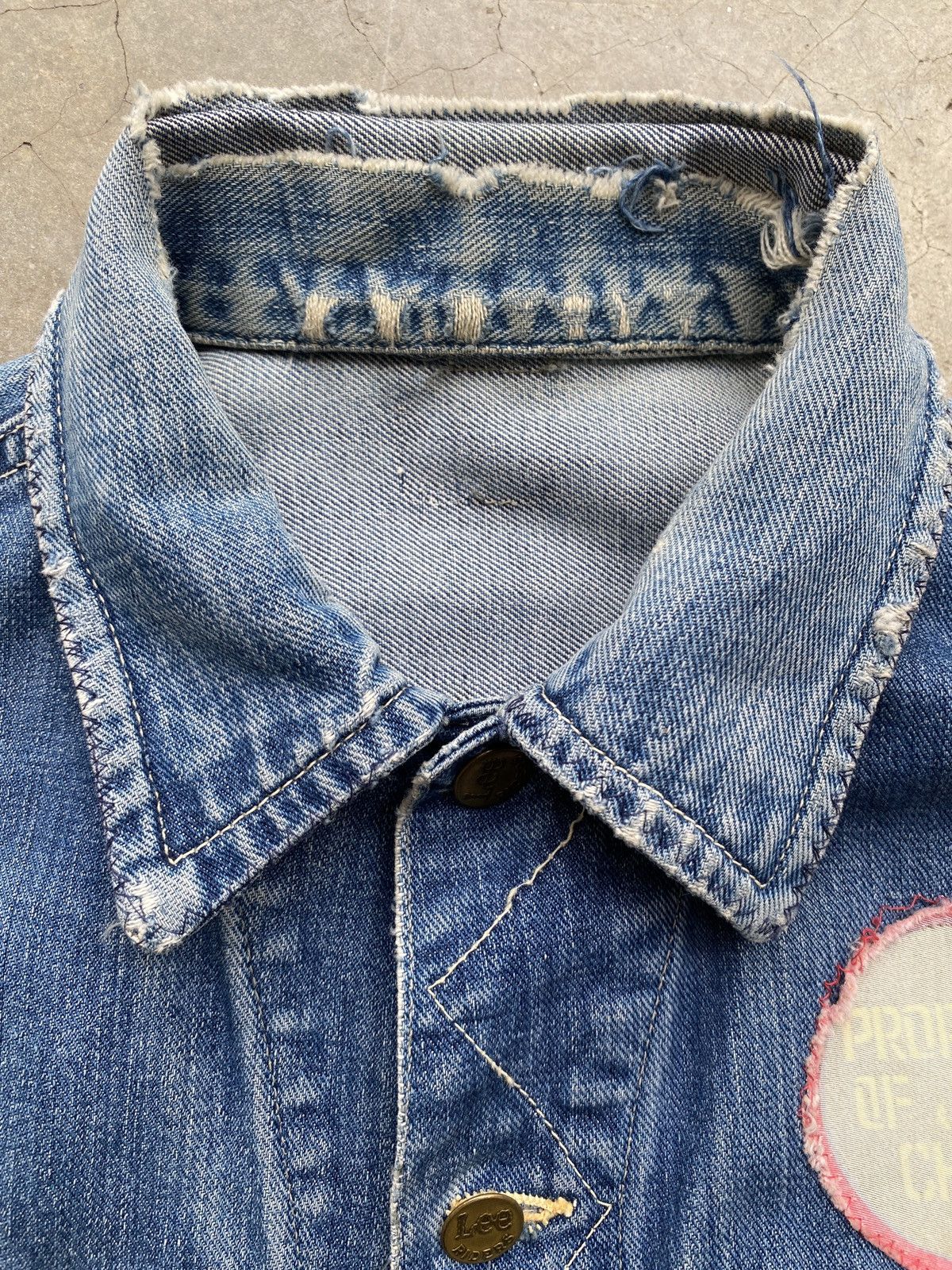 Lee RARE True Vintage 1950s Lee Rider 101J Denim Jacket Size US S / EU 44-46 / 1 - 6 Thumbnail