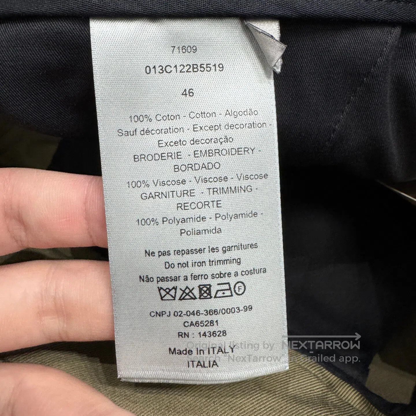Dior Dior Pocketed work pants| Size US 30 / EU 46 - 4 Thumbnail