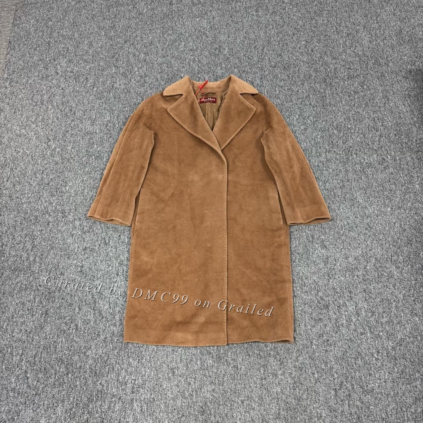 Max Mara MaxMara Alpaca Lapel Coat Size 40 Size S / US 4 / IT 40 - 1 Thumbnail