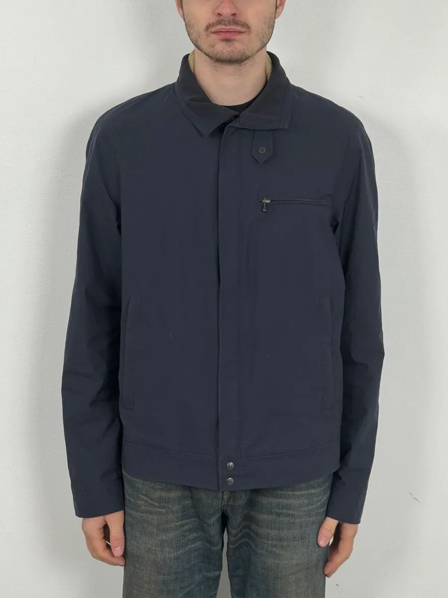 Prada 2000s Prada Navy Linea Rossa Windbreaker Jacket Size US M / EU 48-50 / 2 - 2 Thumbnail