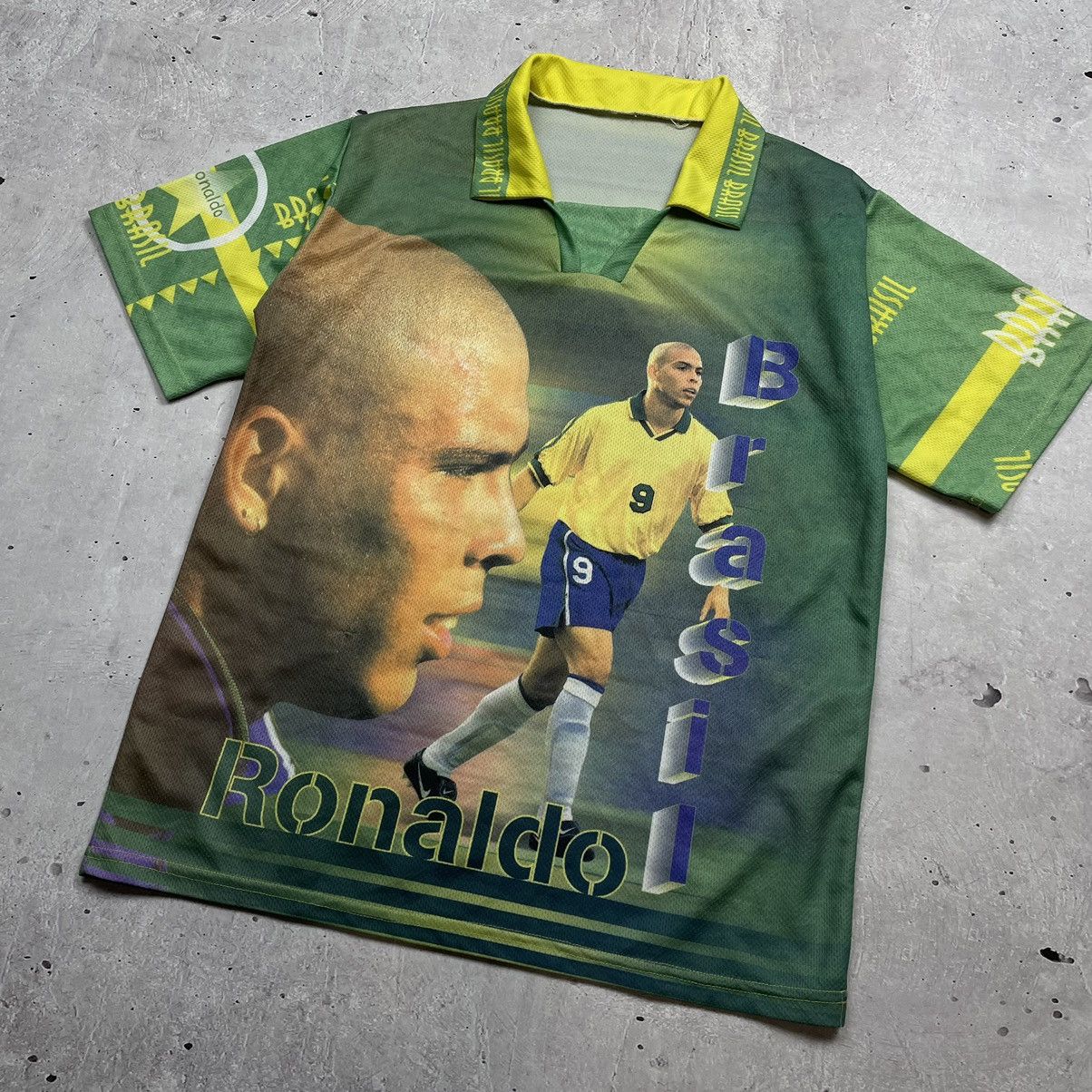 Vintage Vintage Ronaldo Brazil soccer Shirt football jersey Y2k Size US L / EU 52-54 / 3 - 2 Thumbnail