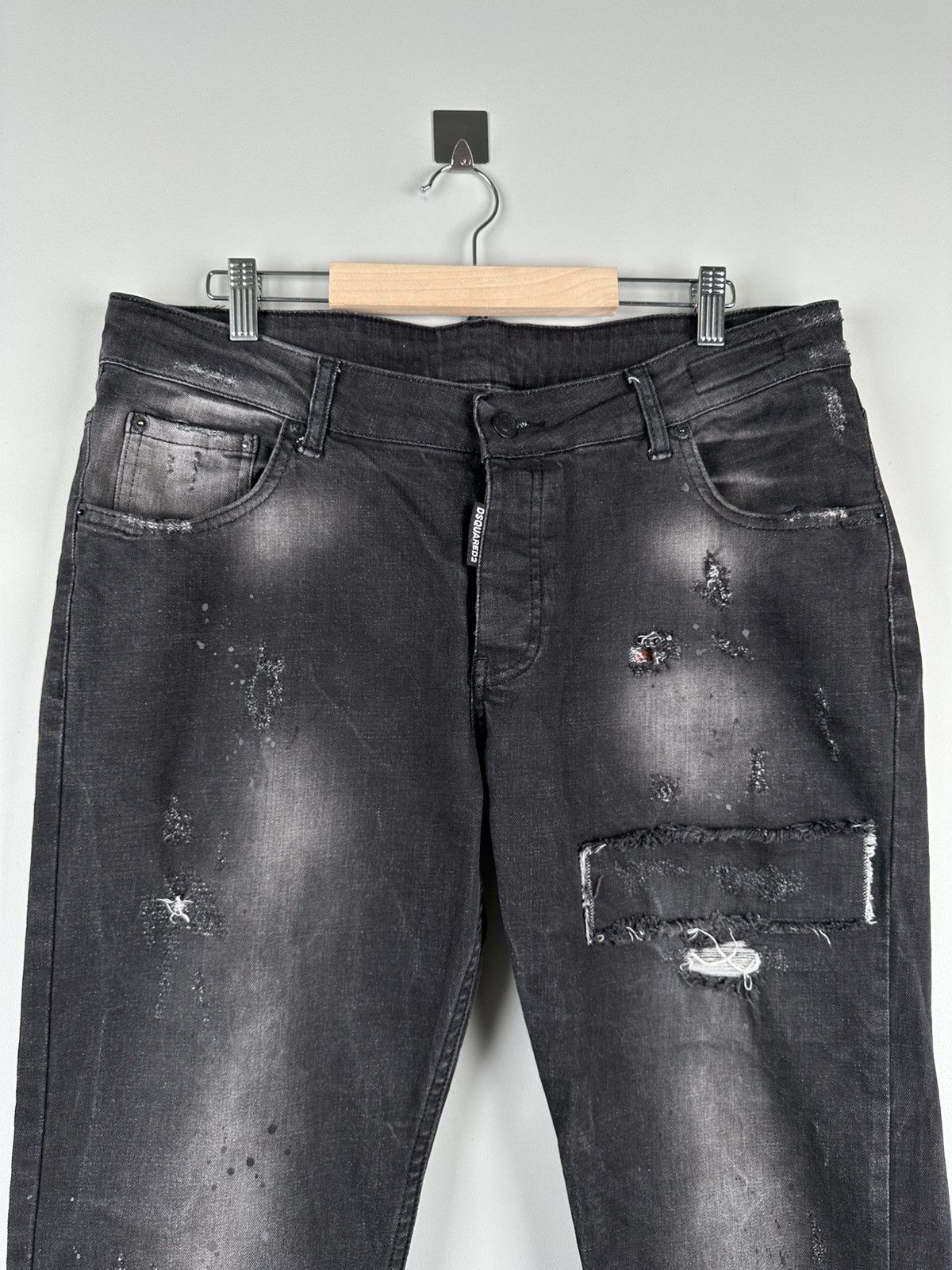 Dsquared2 Dsquared 2 Avant Garde Jeans If Six Was Nine Size US 33 - 3 Thumbnail
