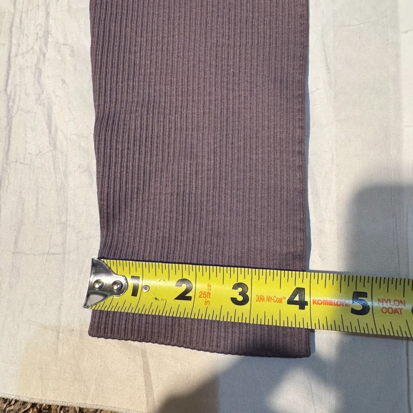 Vintage OQQ Jumpsuit S Gray Yoga Workout Ribbed Long Sleeve square neck Sport Women Size S / US 4 / IT 40 - 5 Thumbnail