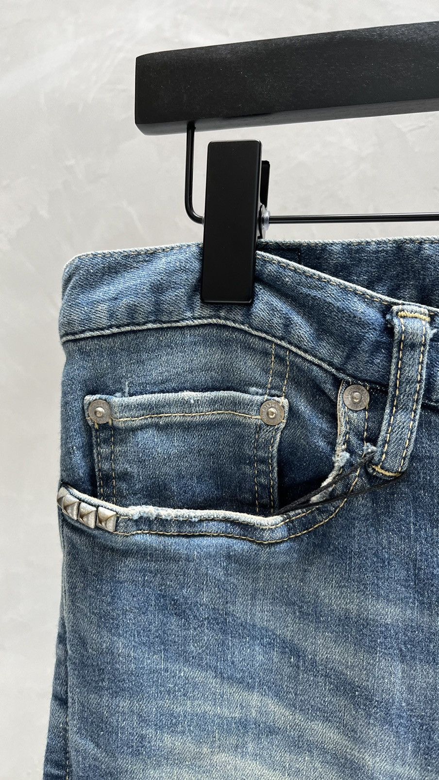 Hysteric Glamour × Japanese Brand Hysteric Glamour Distressed Denim Size US 31 - 3 Thumbnail