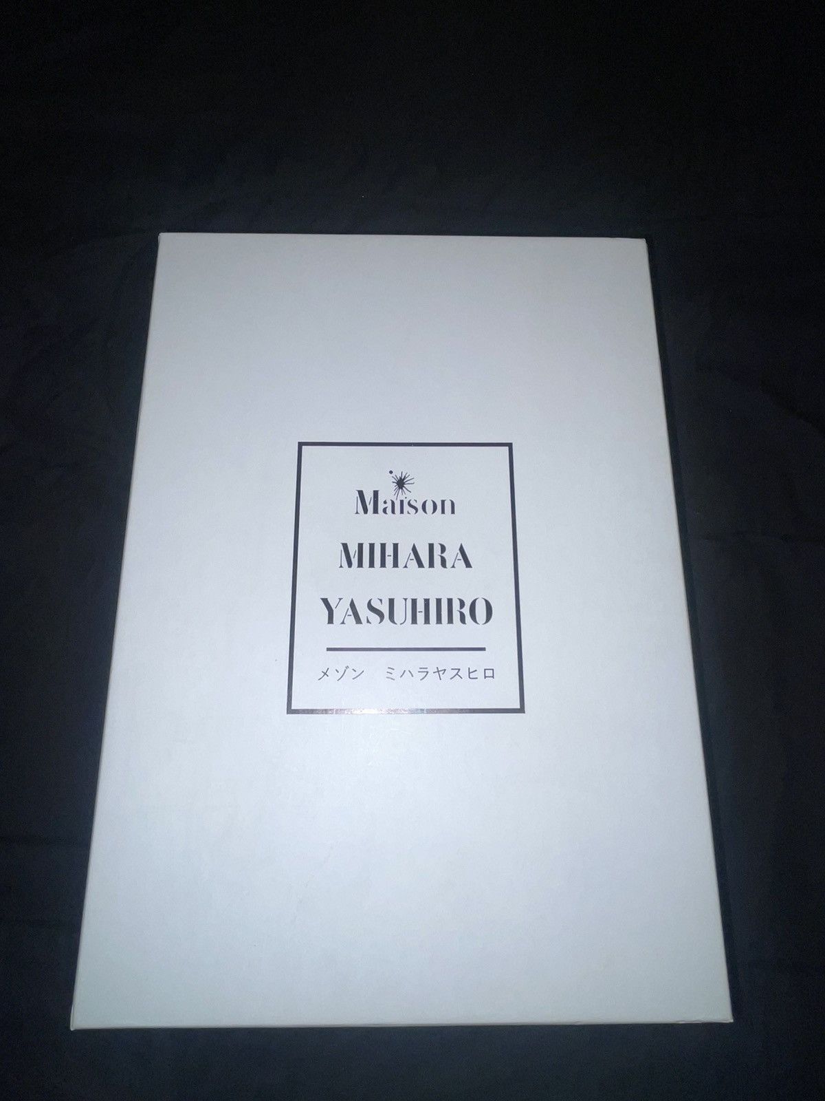 Maison Mihara YasohiroHank OG sole canvas low Black
