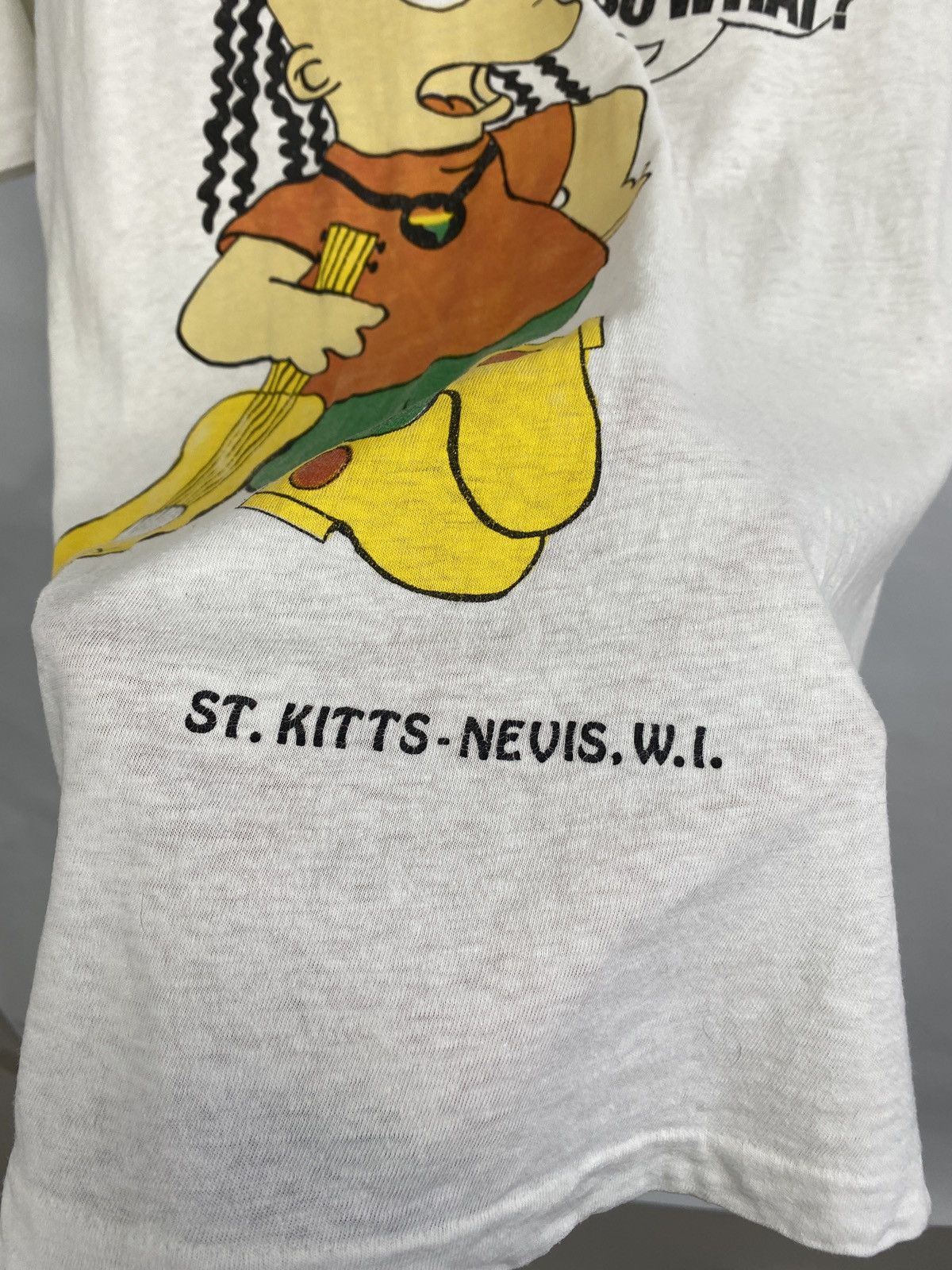 The Simpsons Vintage 80s Bart Marley The Simpsons Matt Groening lisa tee Size US S / EU 44-46 / 1 - 9 Thumbnail