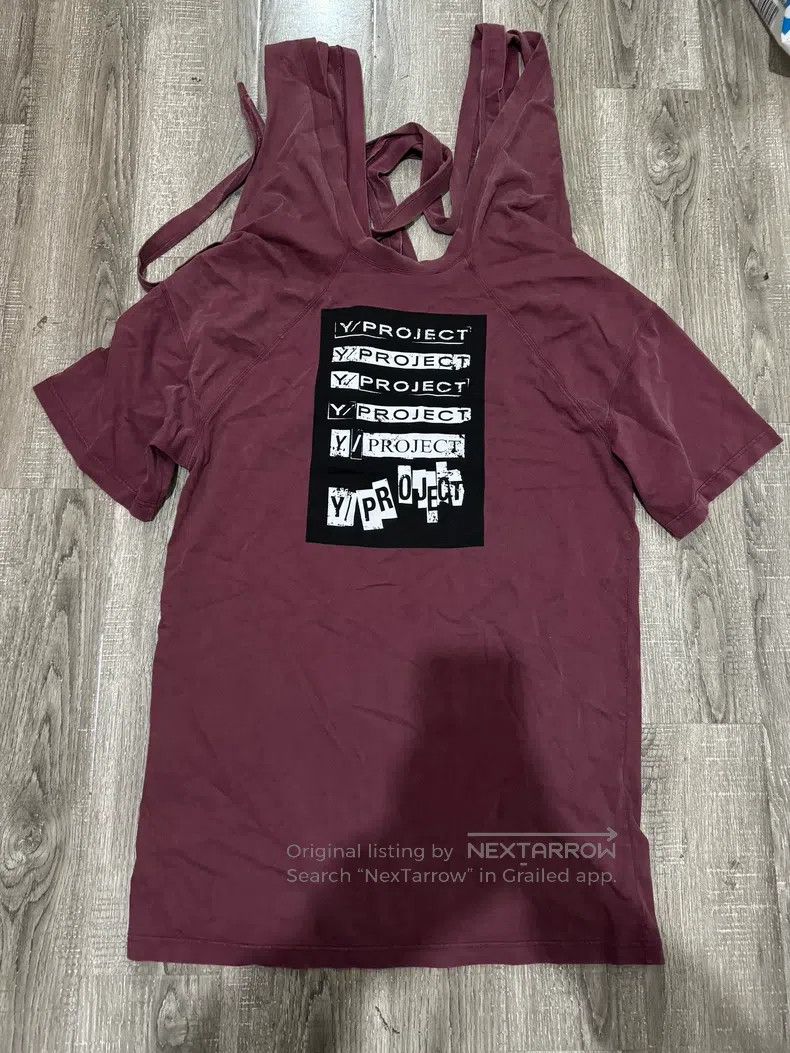 Y/Project Y/Project Cut-out design tie T-shirt dress Size S / US 4 / IT 40 - 4 Thumbnail