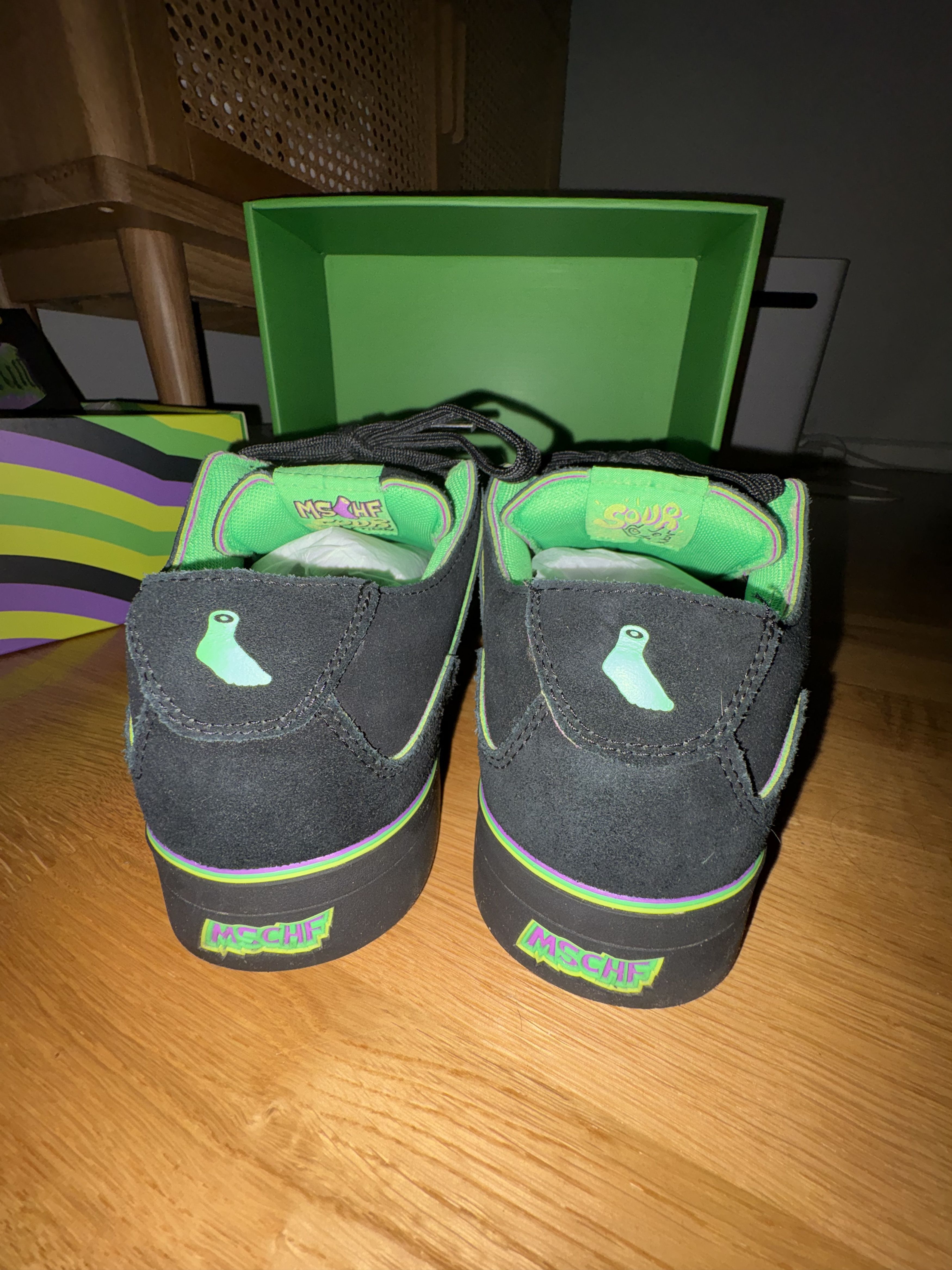 MSCHF MSCHF Gobstompers Sour Edition Size US 10 / EU 43 - 4 Thumbnail