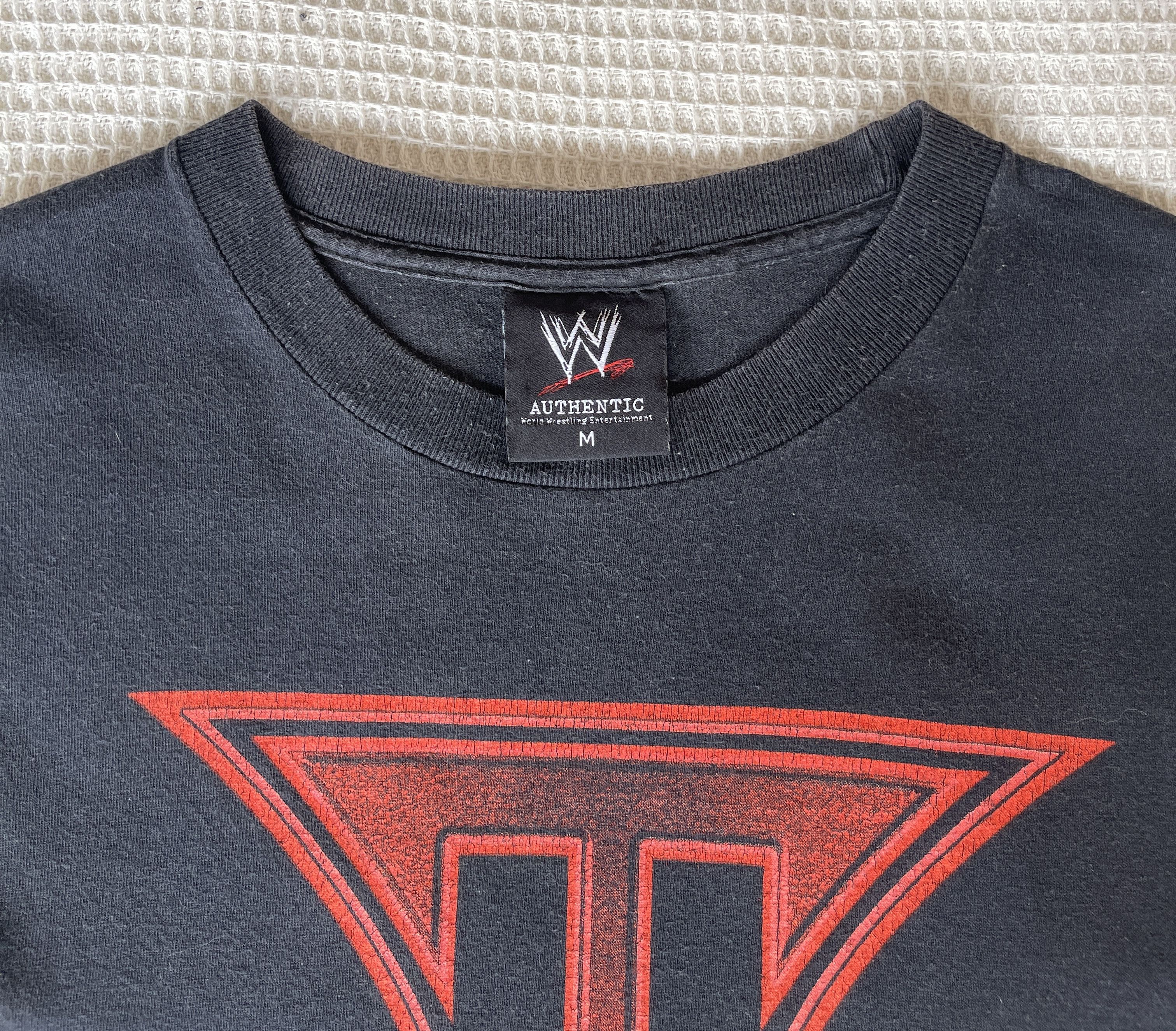 WWE Vintage’y2k🔥WWE TRIPLE H Wrestling🔥Big Prints Sun Faded Tee Size US M / EU 48-50 / 2 - 13 Thumbnail