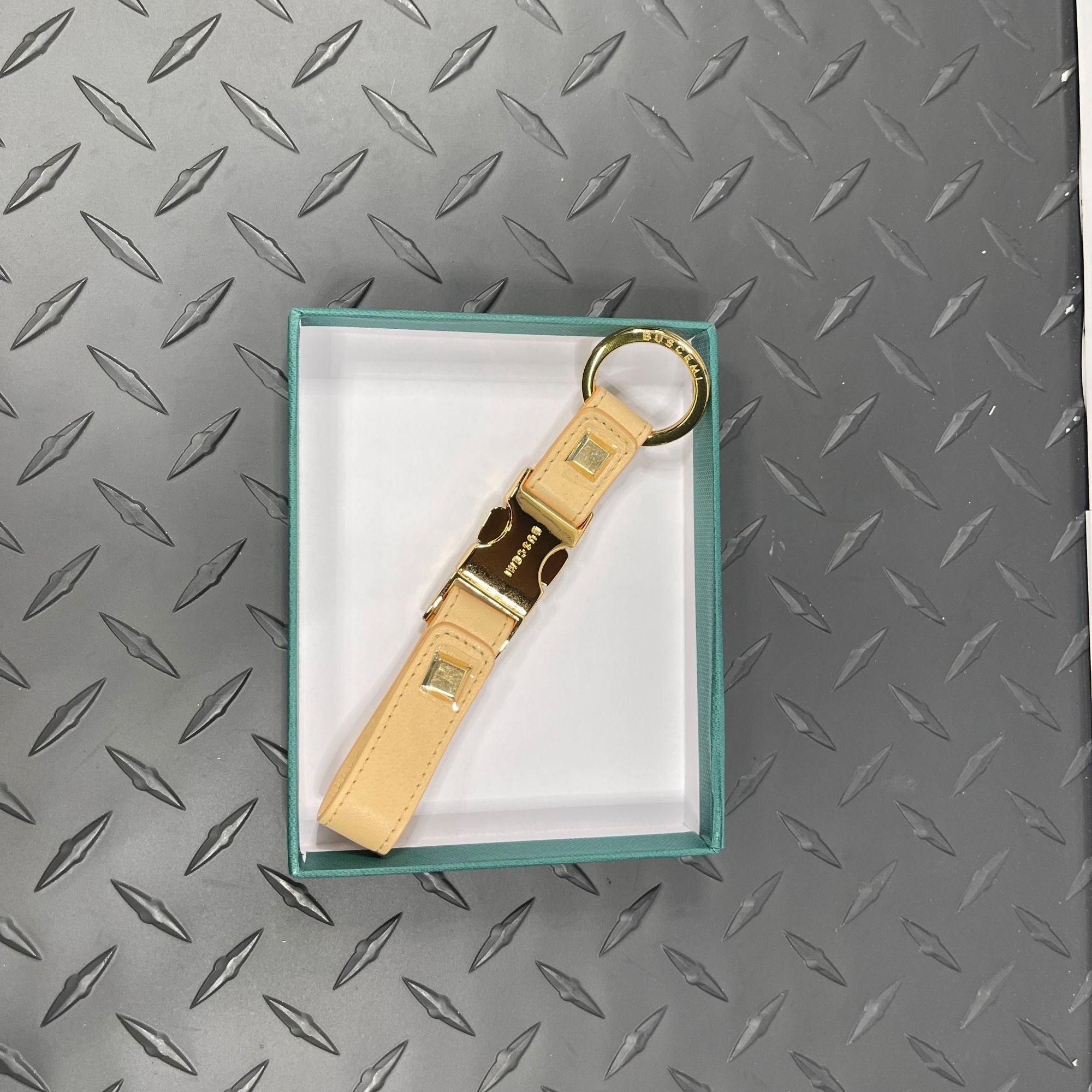 Buscemi Buscemi Clip Keyholder Flat Natural Leather Size ONE SIZE - 2 Thumbnail