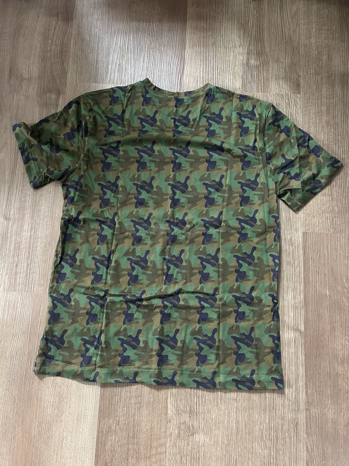 Gosha Rubchinskiy Gosha Camo Logo Tee F/W16 Size US XL / EU 56 / 4 - 4 Thumbnail