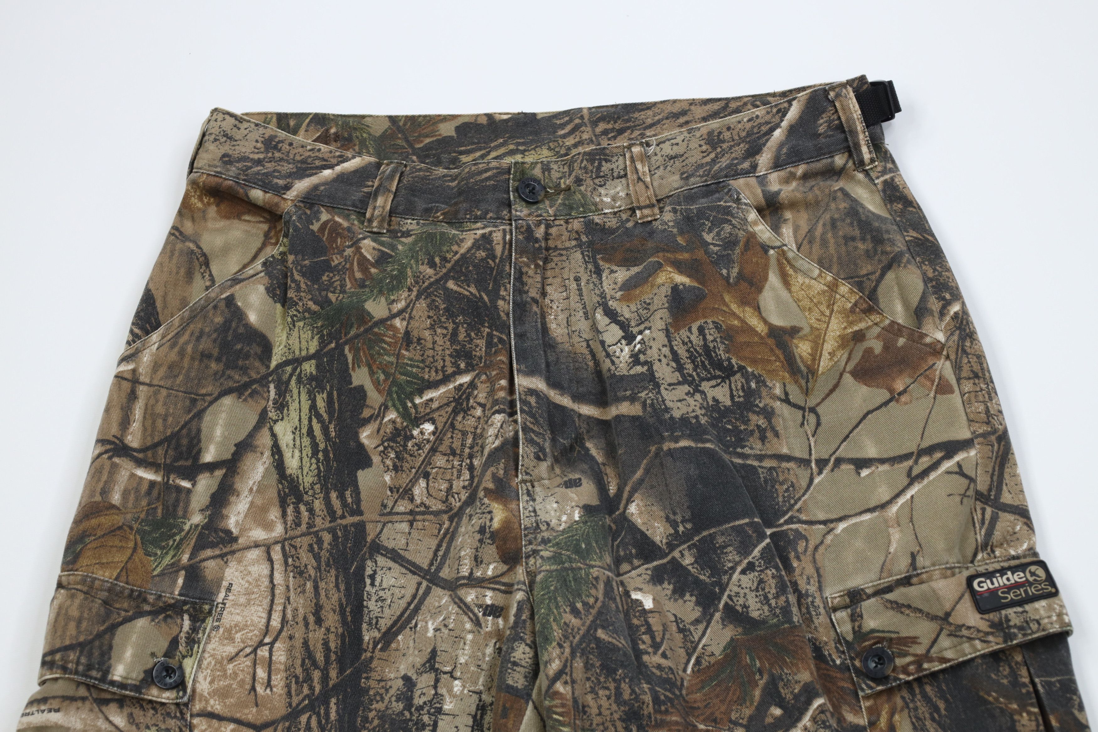 Vintage Vintage 90s Y2K Streetwear Camouflage Wide Leg Cargo Pants Size US 34 / EU 50 - 2 Thumbnail