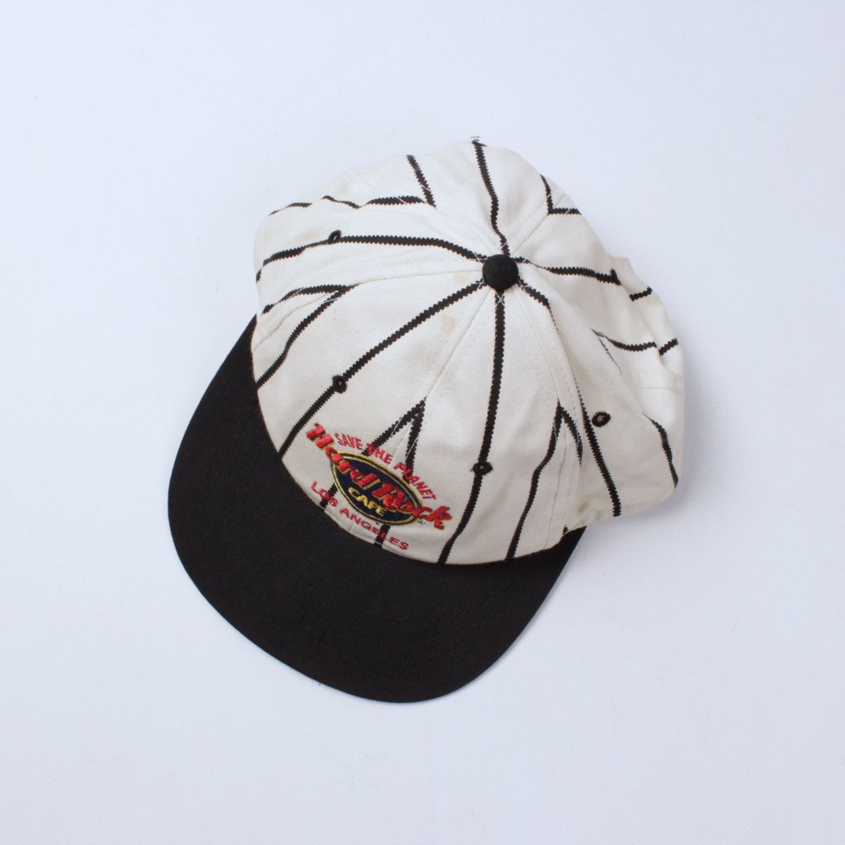 Hard Rock Cafe × Vintage Vintage Hard Rock Cafe Los Angeles Save The Planet Cap Size ONE SIZE - 3 Thumbnail