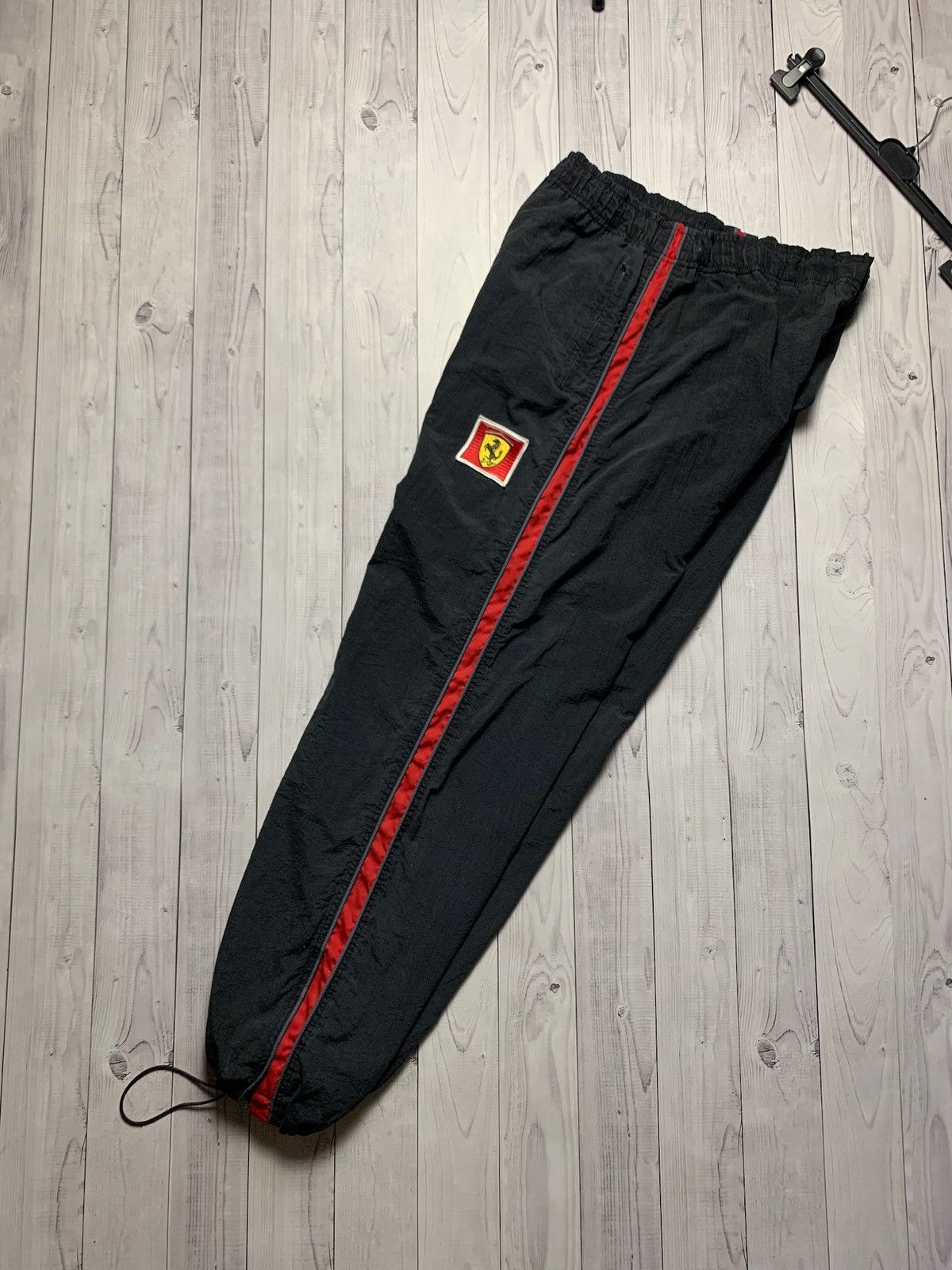 Ferrari × Vintage Ferrari pants joggers drill size XL vintage black Size US 36 / EU 52 - 2 Thumbnail