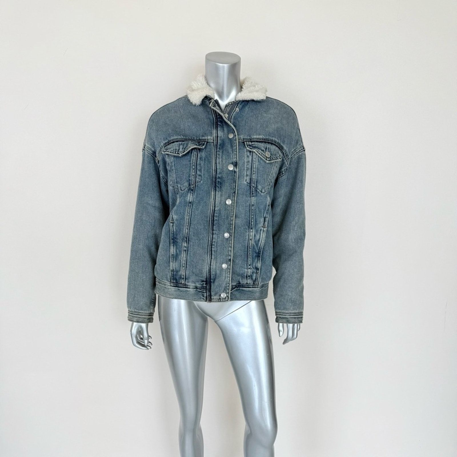American Eagle Outfitters American Eagle jeans women jacket size XS Size XS / US 0-2 / IT 36-38 - 1 Thumbnail