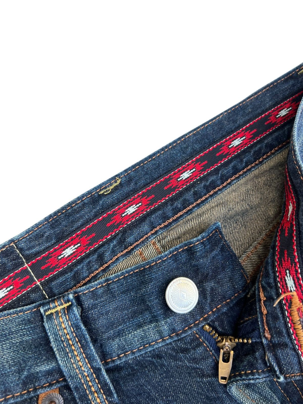 Edwin Y2K Edwin 434XVS Exclusive Vintage Claw Mark Denim Jeans Size US 29 - 5 Thumbnail