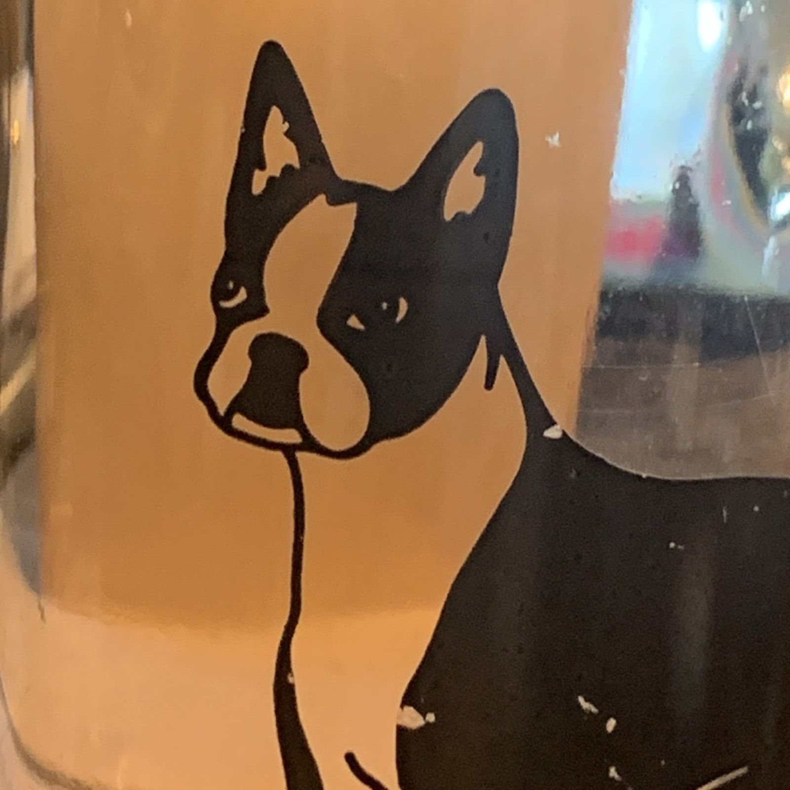 Vintage Boxer dog glass mug tankard beer stein Size ONE SIZE - 1 Thumbnail