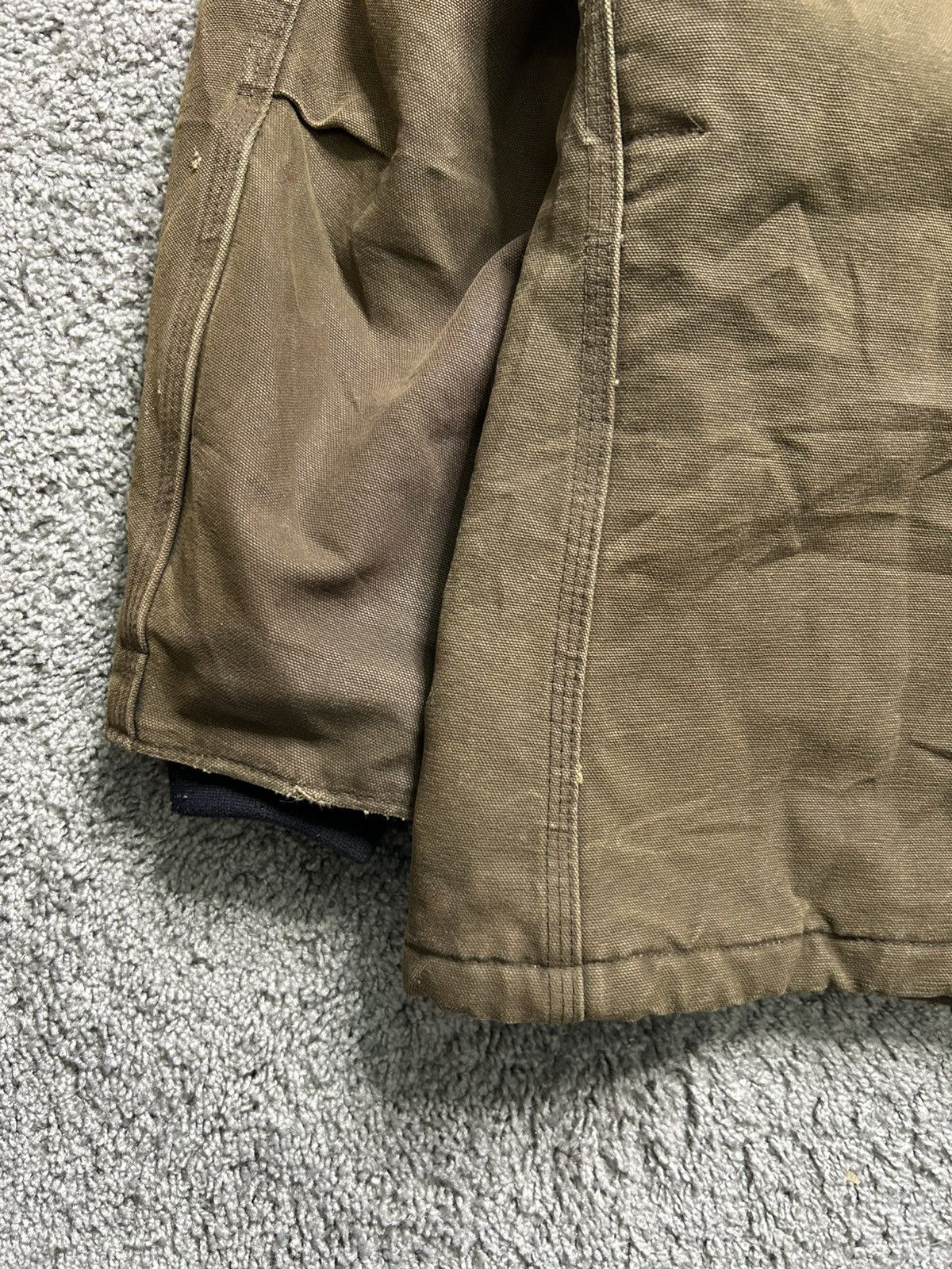 Carhartt Vintage 90s Carhartt Arctic Chore Jacket Earth Brown Quilt Size US M / EU 48-50 / 2 - 7 Thumbnail