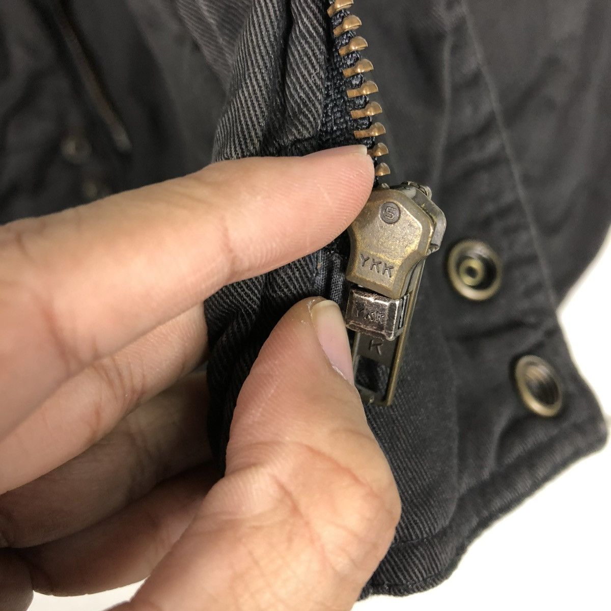 Japanese Brand 🔥ICONIC BLACK VINTAGE BOMBER JACKET PARACHUTE MONTE VISO Size US M / EU 48-50 / 2 - 21 Thumbnail