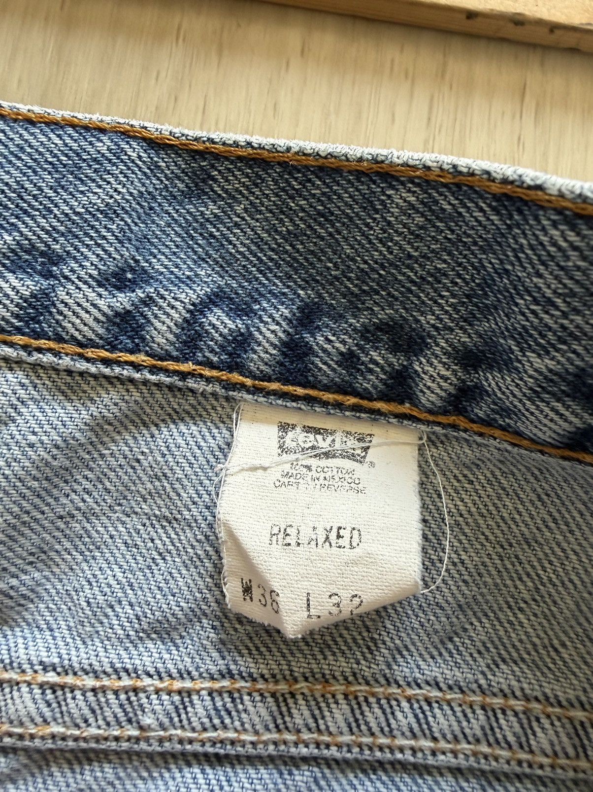 Levi's Vintage 01 Levis 540 Brown Tab Relaxed Denim 36x32 *35x32 Size US 36 / EU 52 - 9 Thumbnail