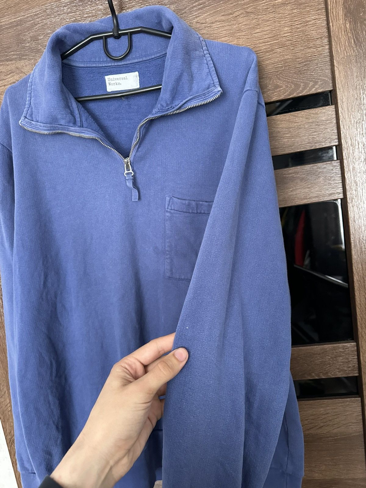 Universal Works Universal Works 1/3 Zip Pullover Sweatshirt Size US L / EU 52-54 / 3 - 14 Thumbnail