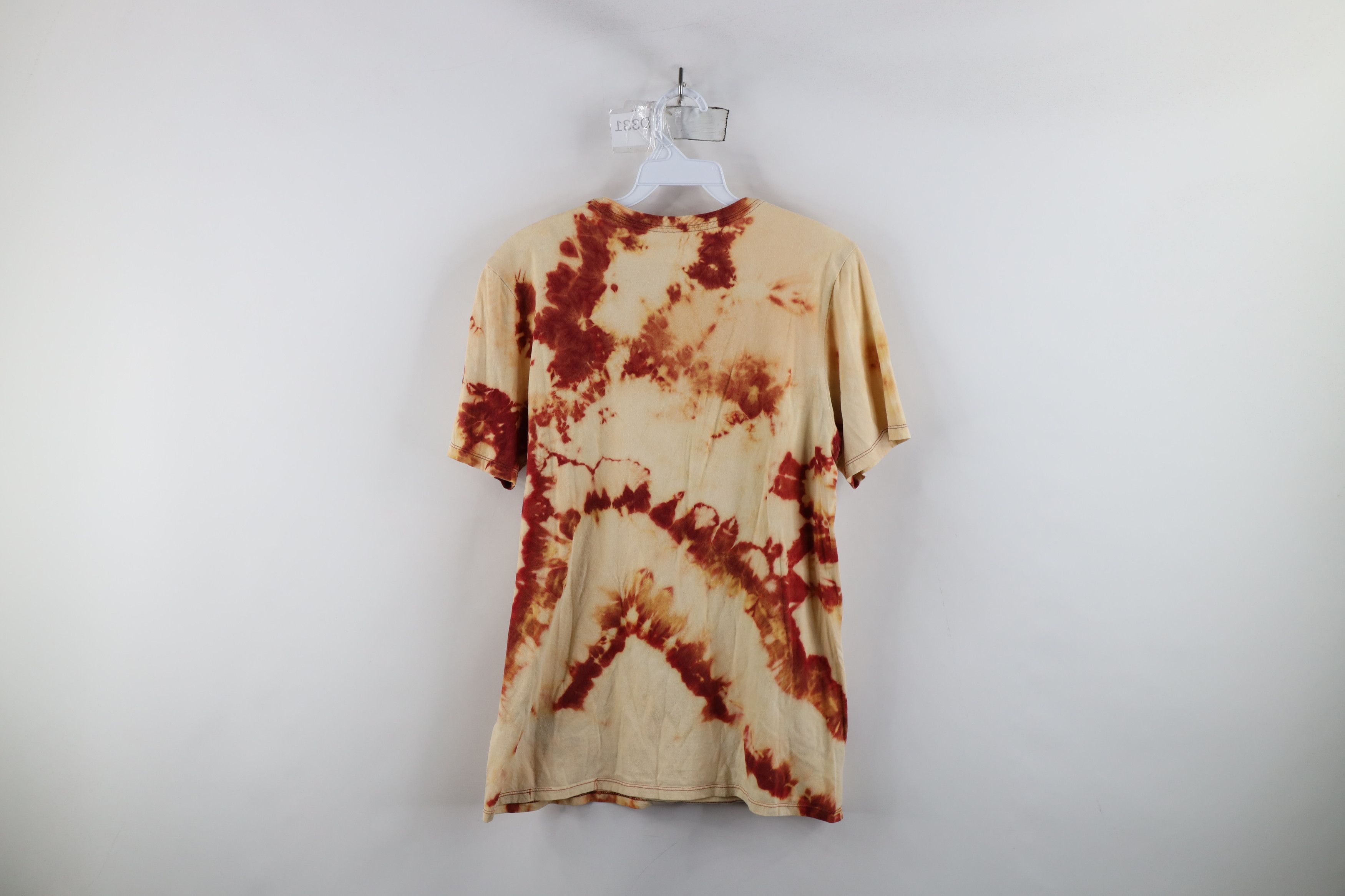 Nike × Vintage Vintage Nike Spell Out Run All Out Acid Wash T-Shirt Size US S / EU 44-46 / 1 - 10 Thumbnail