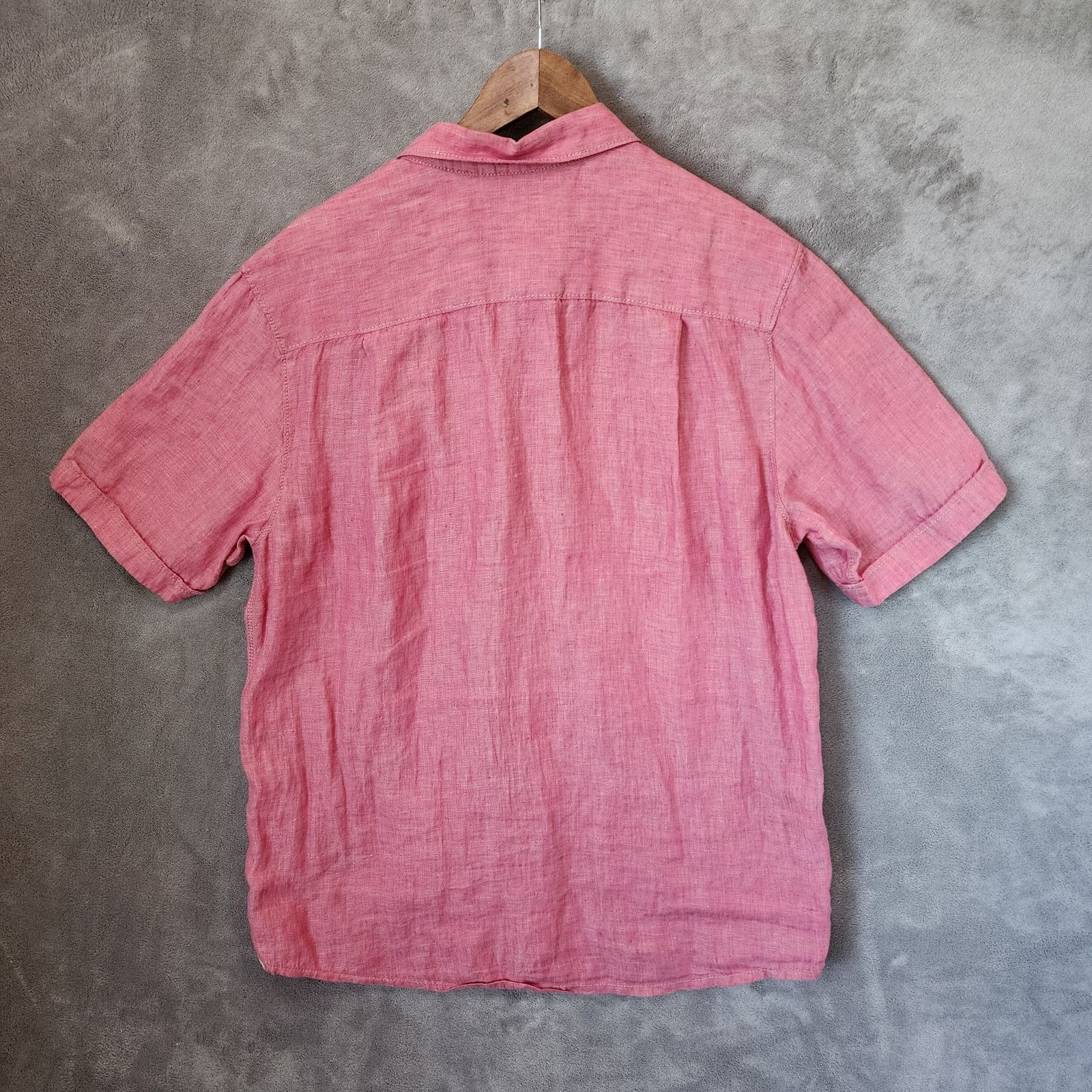 Tommy Bahama Tommy Bahama Linen Shirt Men's Medium Red Size US M / EU 48-50 / 2 - 2 Thumbnail