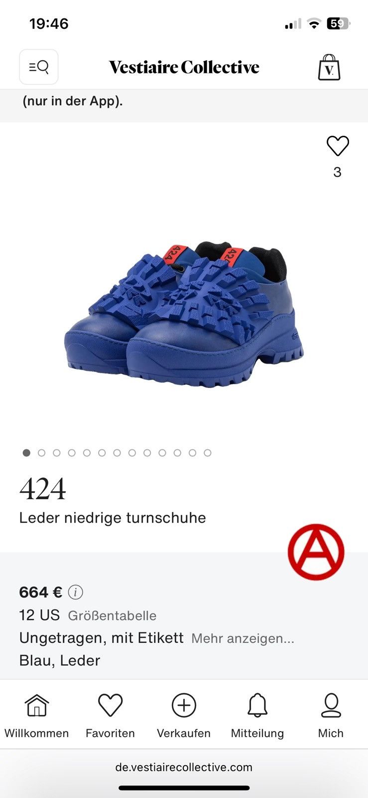 424 424 car shoes Size US 10 / EU 43 - 11 Thumbnail