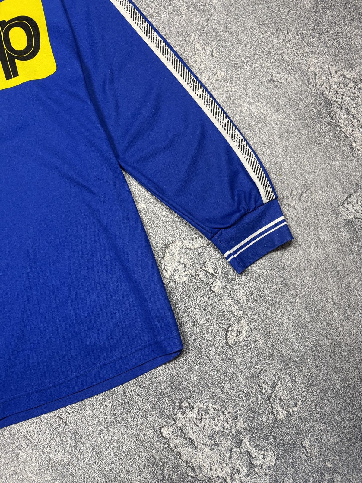 Puma Vintage 90s Puma Lausanne Sports Agip Long sleeve Size US XL / EU 56 / 4 - 3 Thumbnail