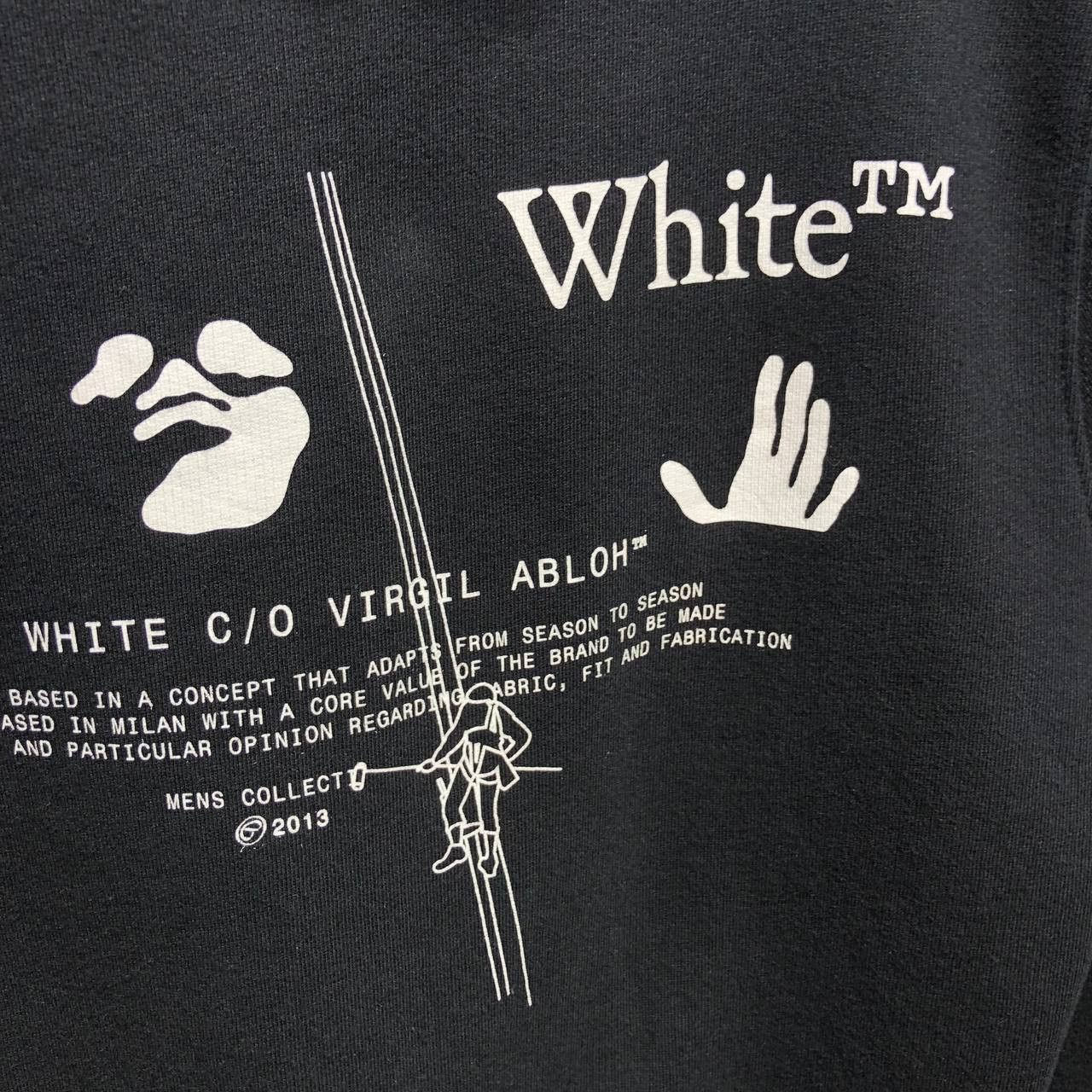 Off-White Off-White Workers Logo hoodie Size US M / EU 48-50 / 2 - 8 Thumbnail