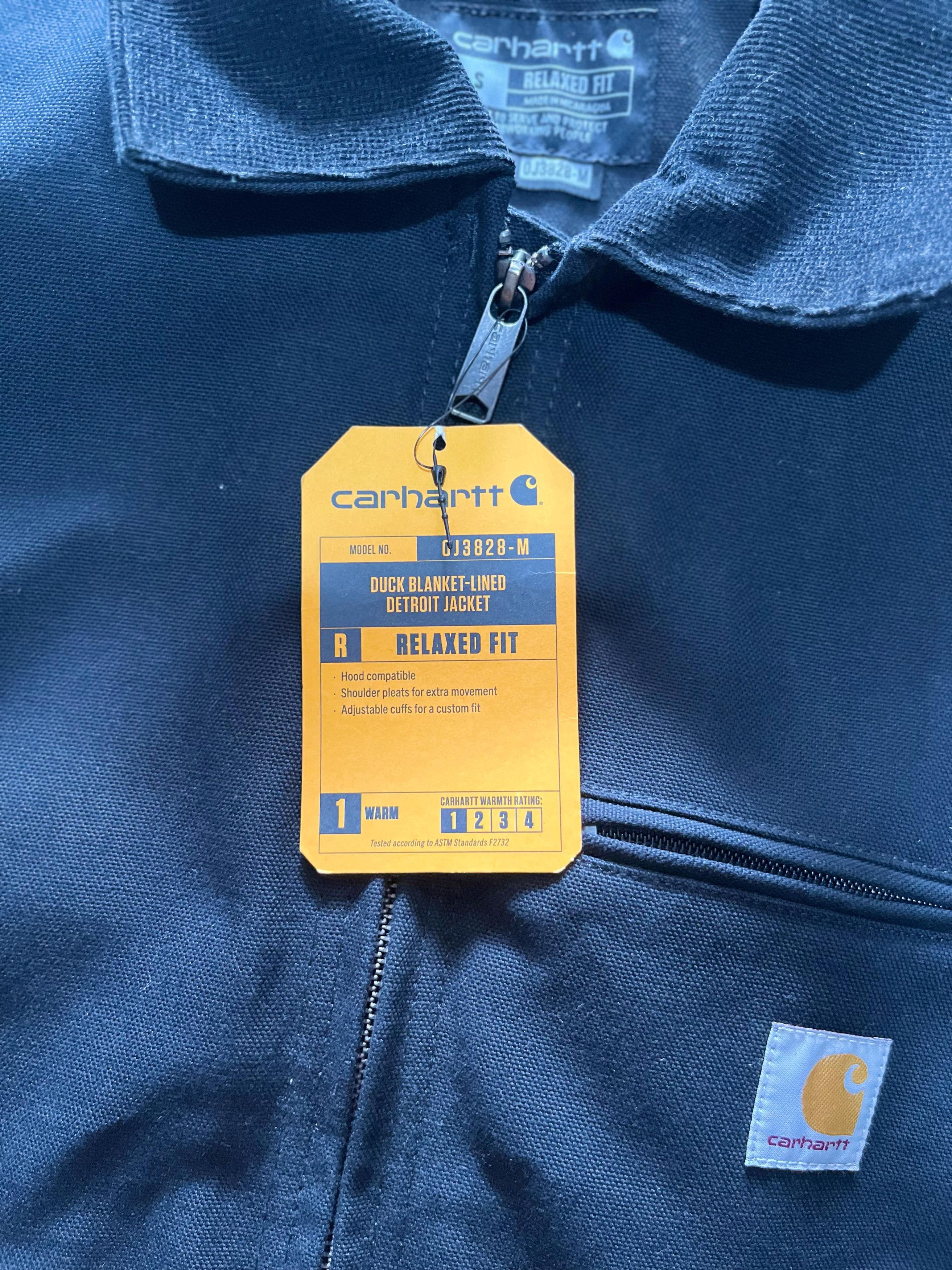 Carhartt CARHARTT DUCK BLANKED LINED DETROIT JACKET Size US S / EU 44-46 / 1 - 5 Thumbnail