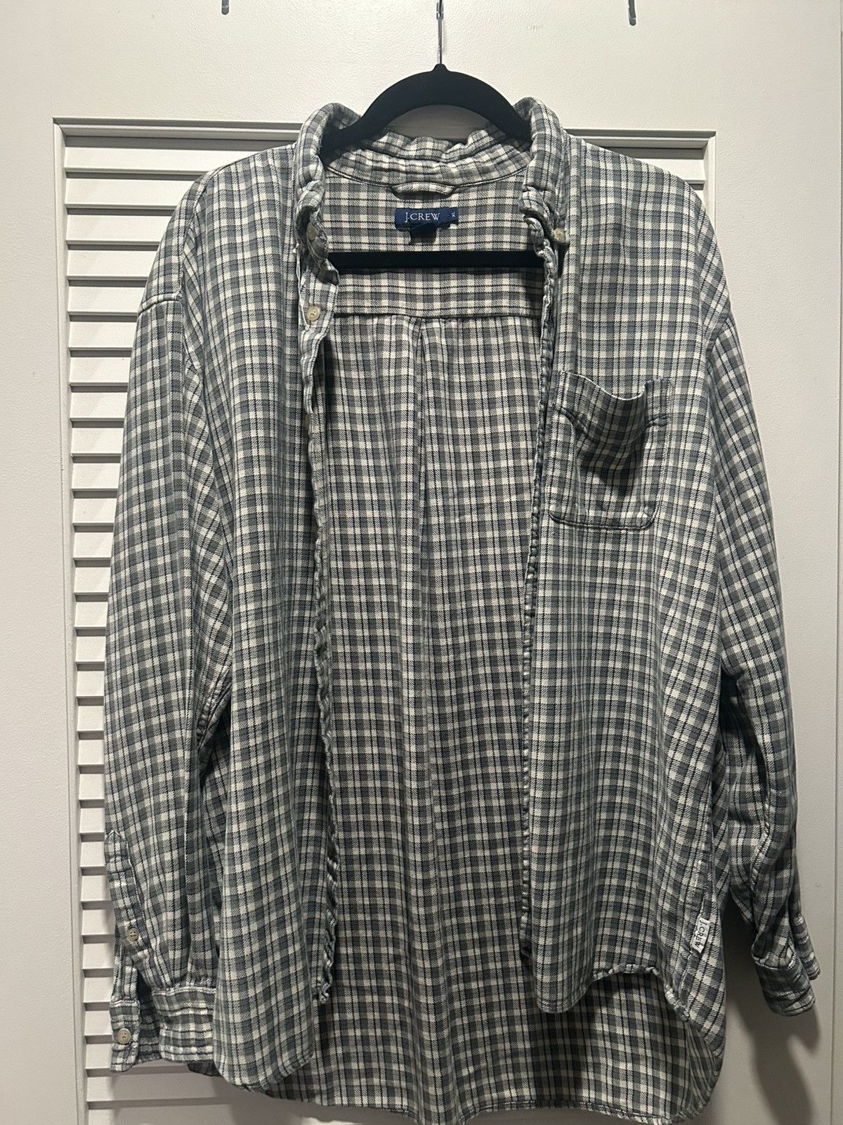 J.Crew 90s J Crew flannel Size US XL / EU 56 / 4 - 1 Thumbnail