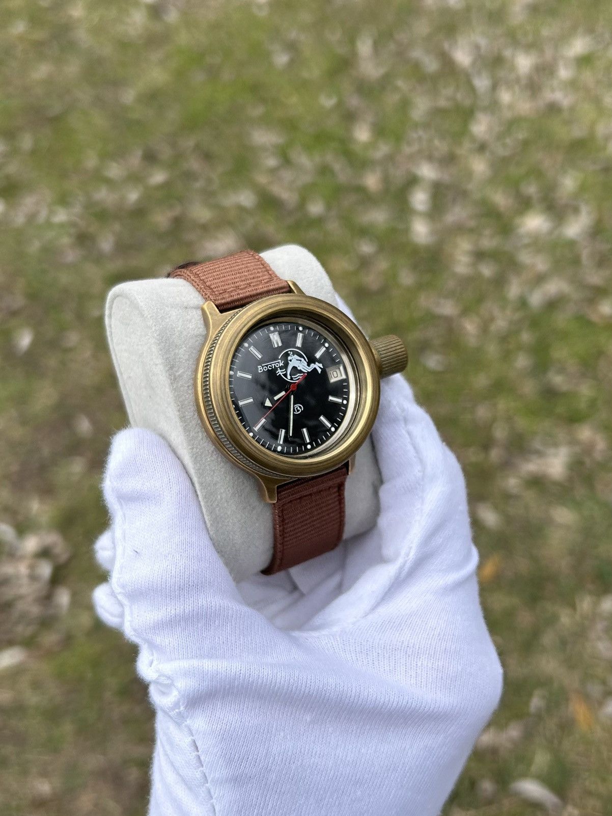 Vintage Vintage Watch Vostok Amphibia Custom Model Soviet USSR 1980s Size ONE SIZE - 12 Thumbnail